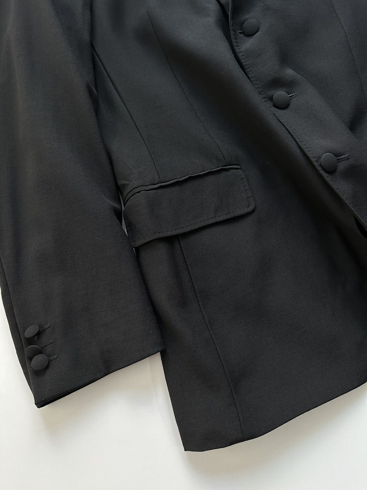 Kenzo Vintage KENZO Homme Wool Tuxedo Blazer Jacket size 52 Size 42R - 6 Thumbnail