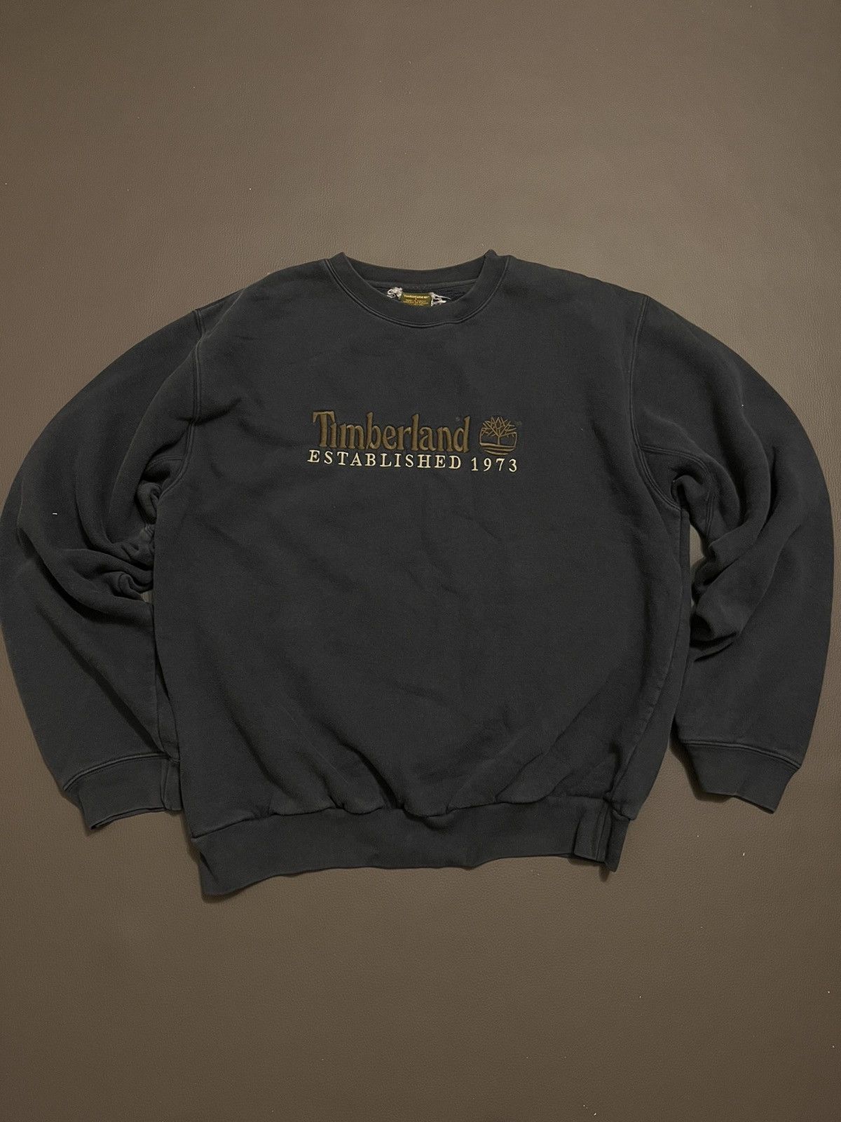 Japanese Brand × Timberland Vintage 2000s Timberland Embroidered Graphic Faded Crewneck Size US XL / EU 56 / 4 - 1 Thumbnail