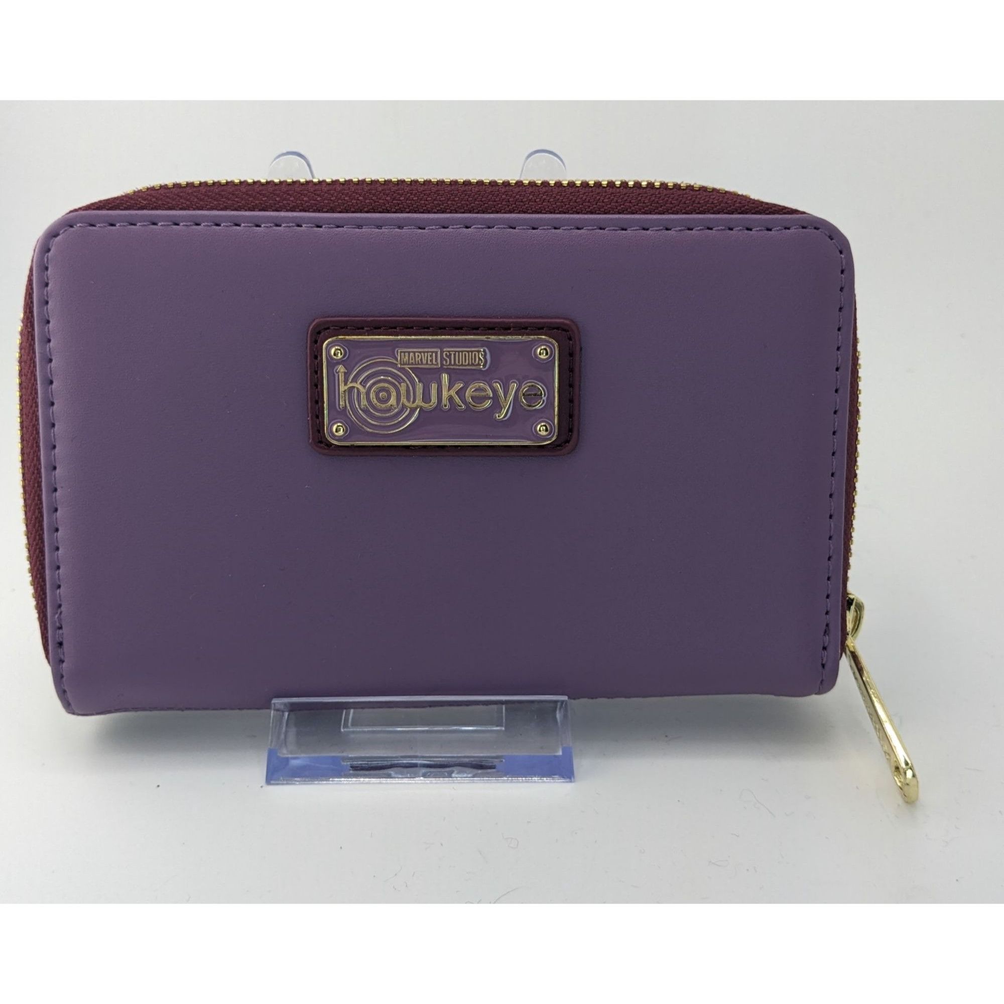 Marvel Comics Marvel Studios Loungefly Hawkeye Faux Leather Wallet Purple Size ONE SIZE - 4 Thumbnail