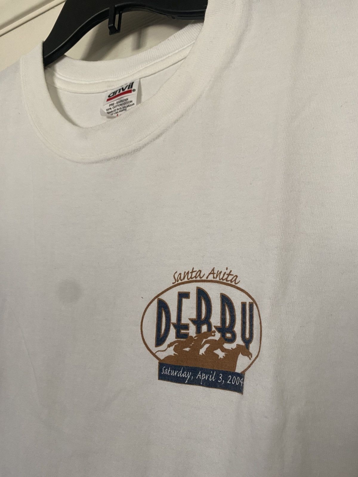 Anvil 2004 Santa Anita Derby Tee Size US L / EU 52-54 / 3 - 3 Thumbnail