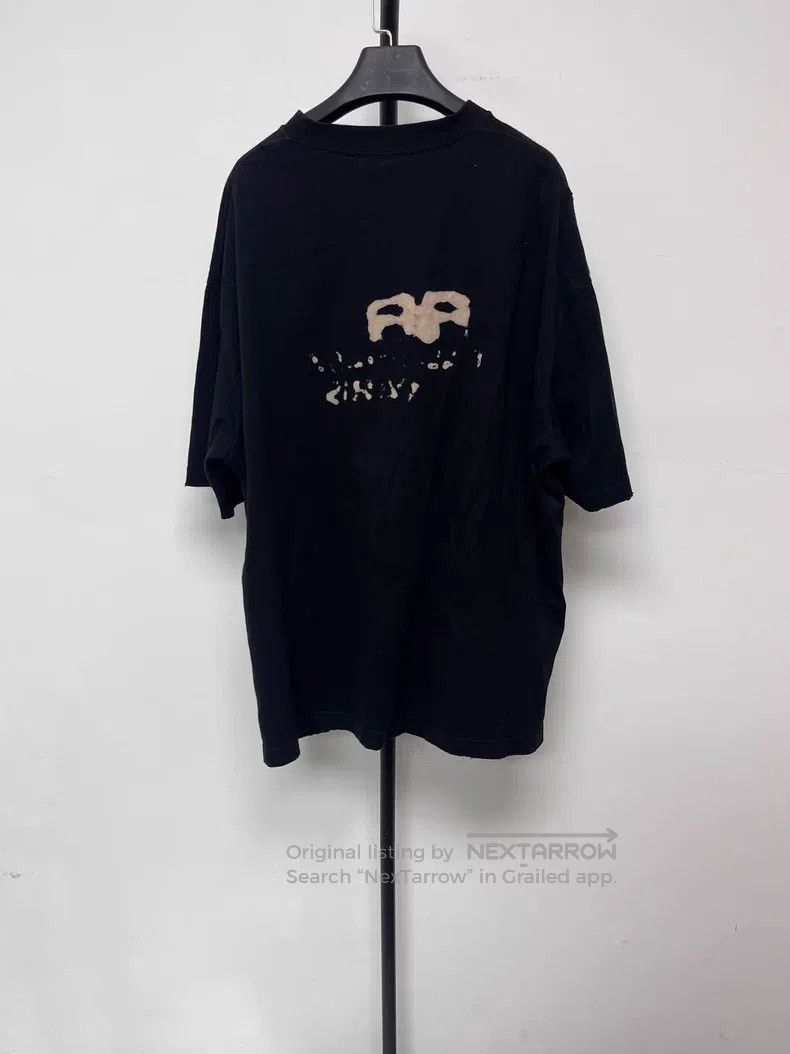 Balenciaga Balenciaga Letter Printed Crew Neck Short Sleeve T-shirt Size US XS / EU 42 / 0 - 2 Thumbnail
