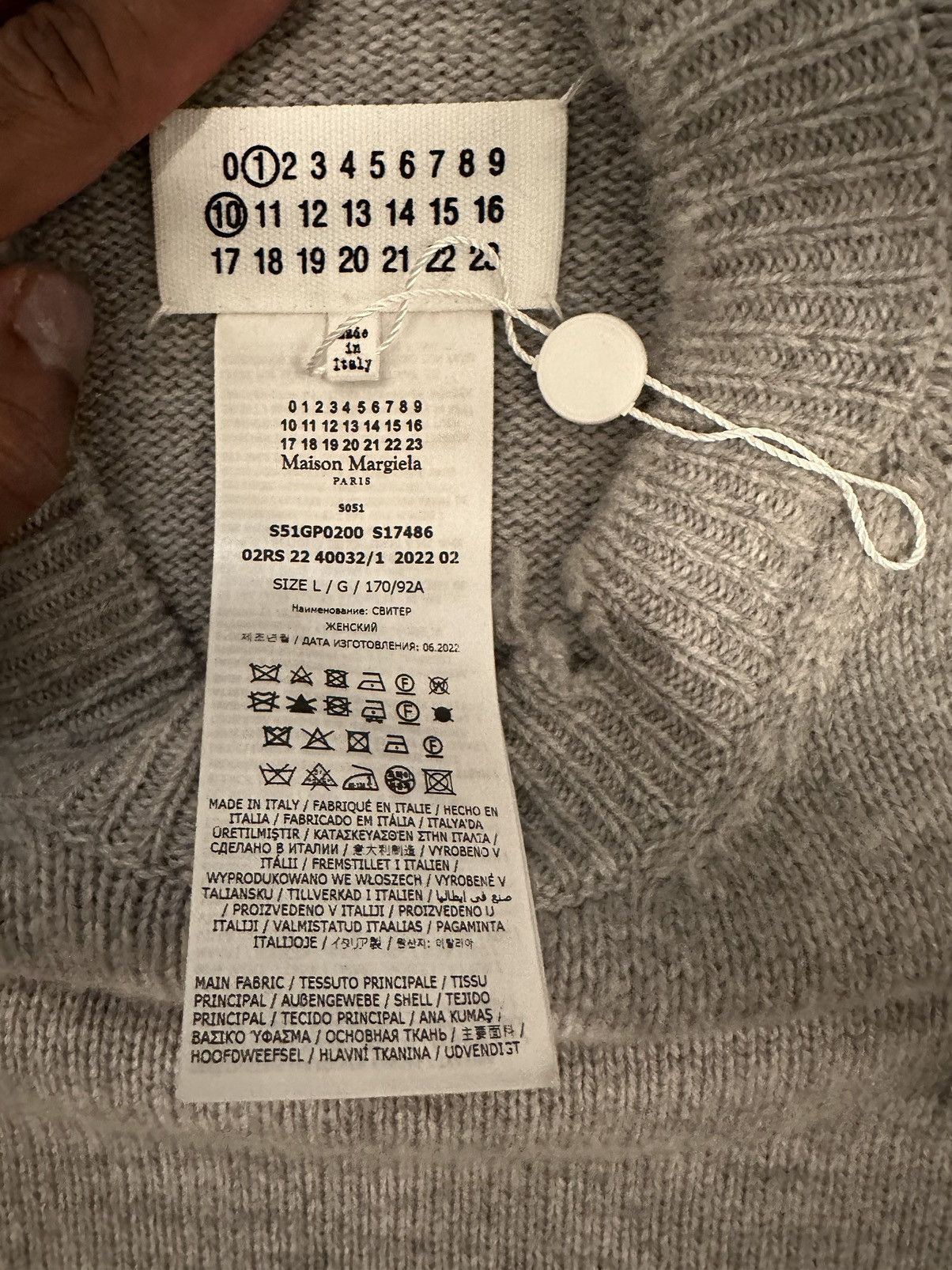 Maison Margiela Masion Marigela Sweater Size US L / EU 52-54 / 3 - 5 Thumbnail