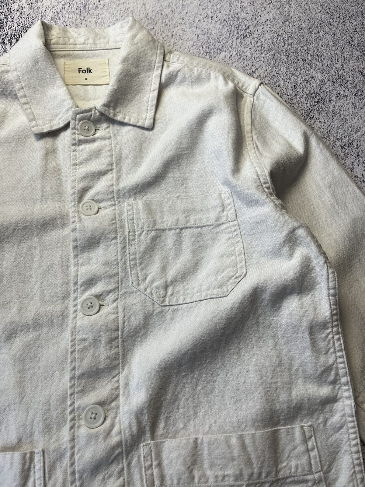 Folk Folk Flannel Overshirt Size 3 Size US M / EU 48-50 / 2 - 16 Thumbnail