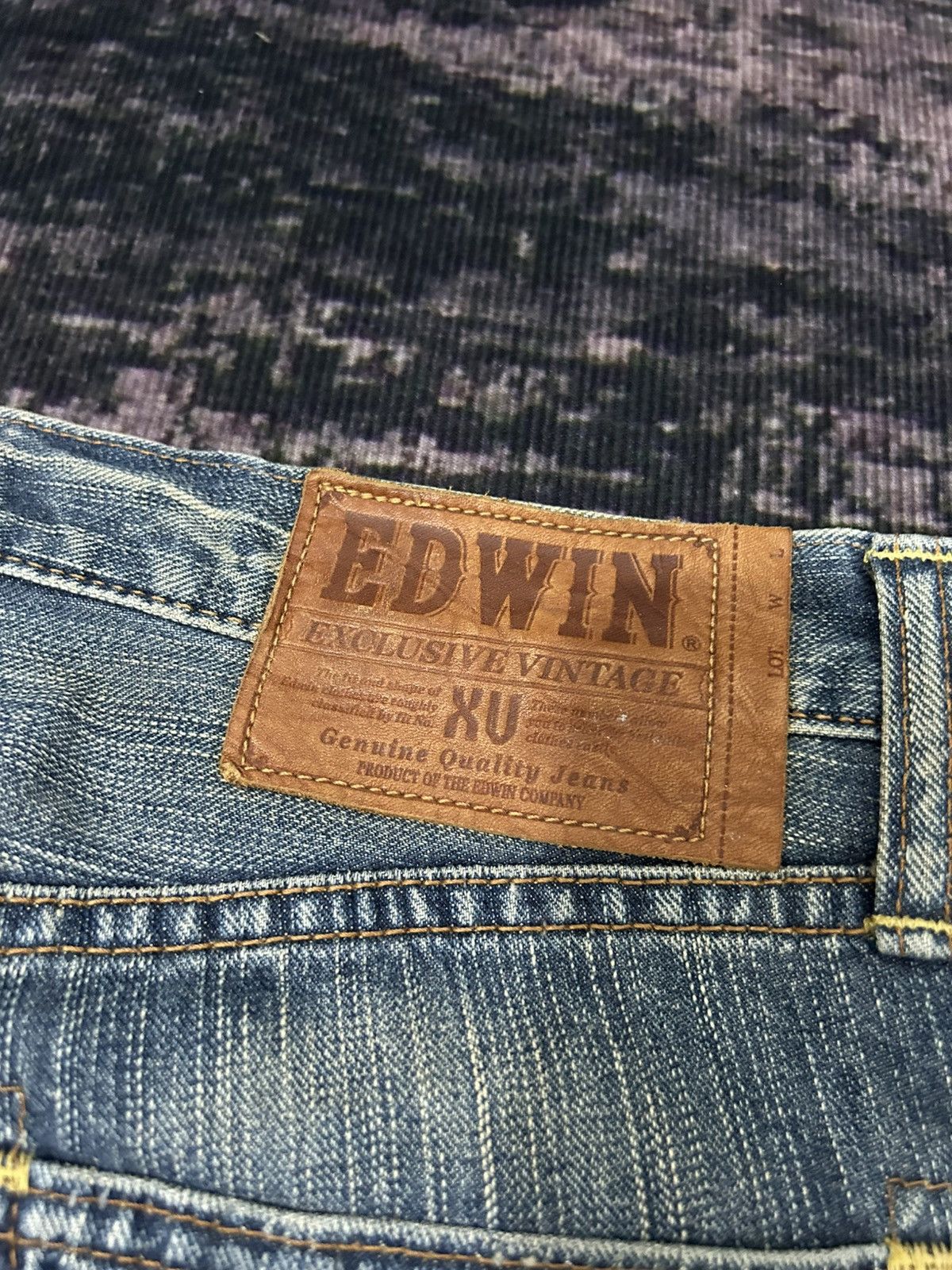Edwin Vintage Edwin Japan Distressed Jeans Size US 36 / EU 52 - 15 Thumbnail