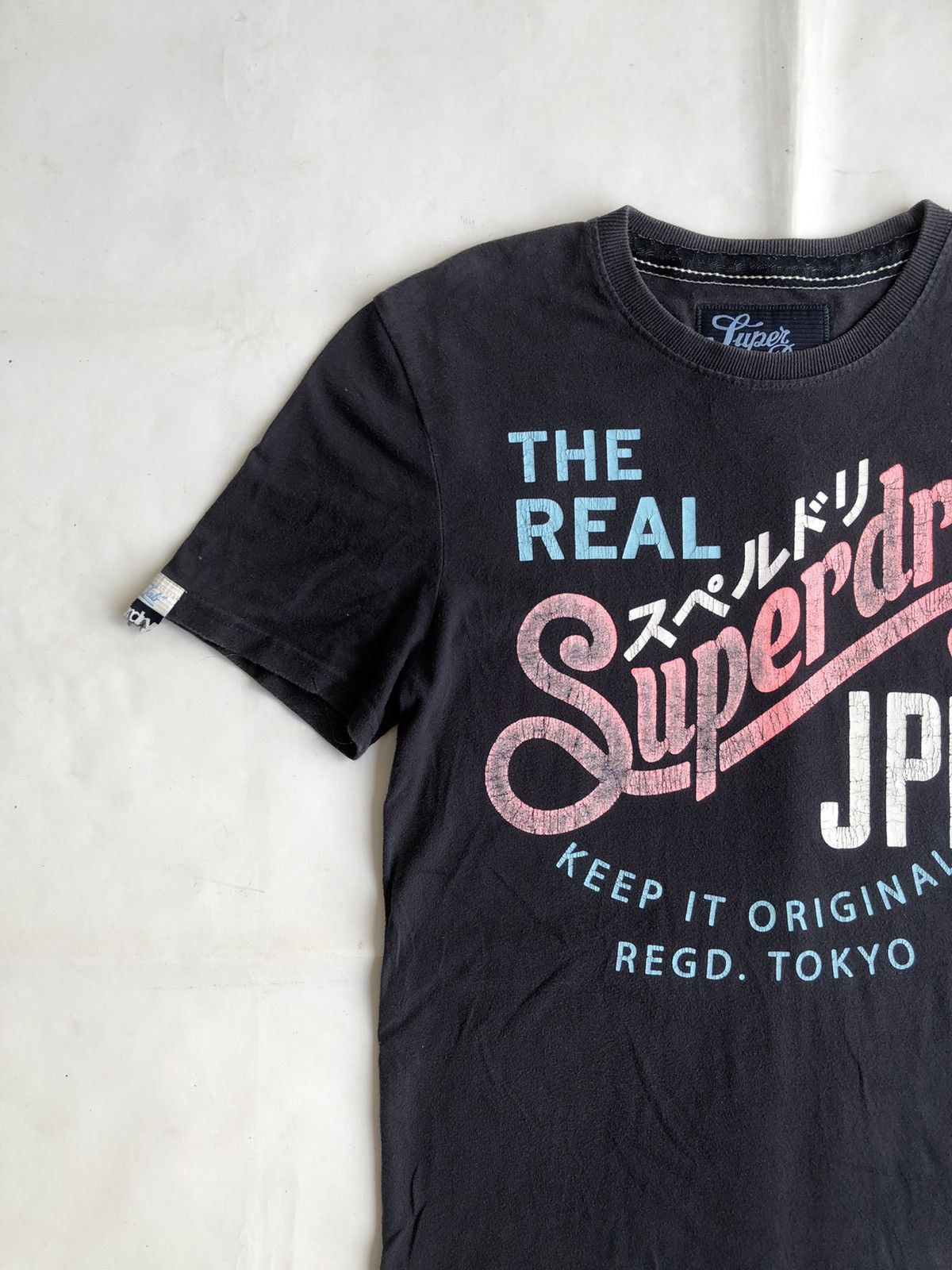 Beauty Beast × If Six Was Nine × Superdry Japanses Poem Superdry Tshirt Rock Punk Style Size US M / EU 48-50 / 2 - 3 Thumbnail