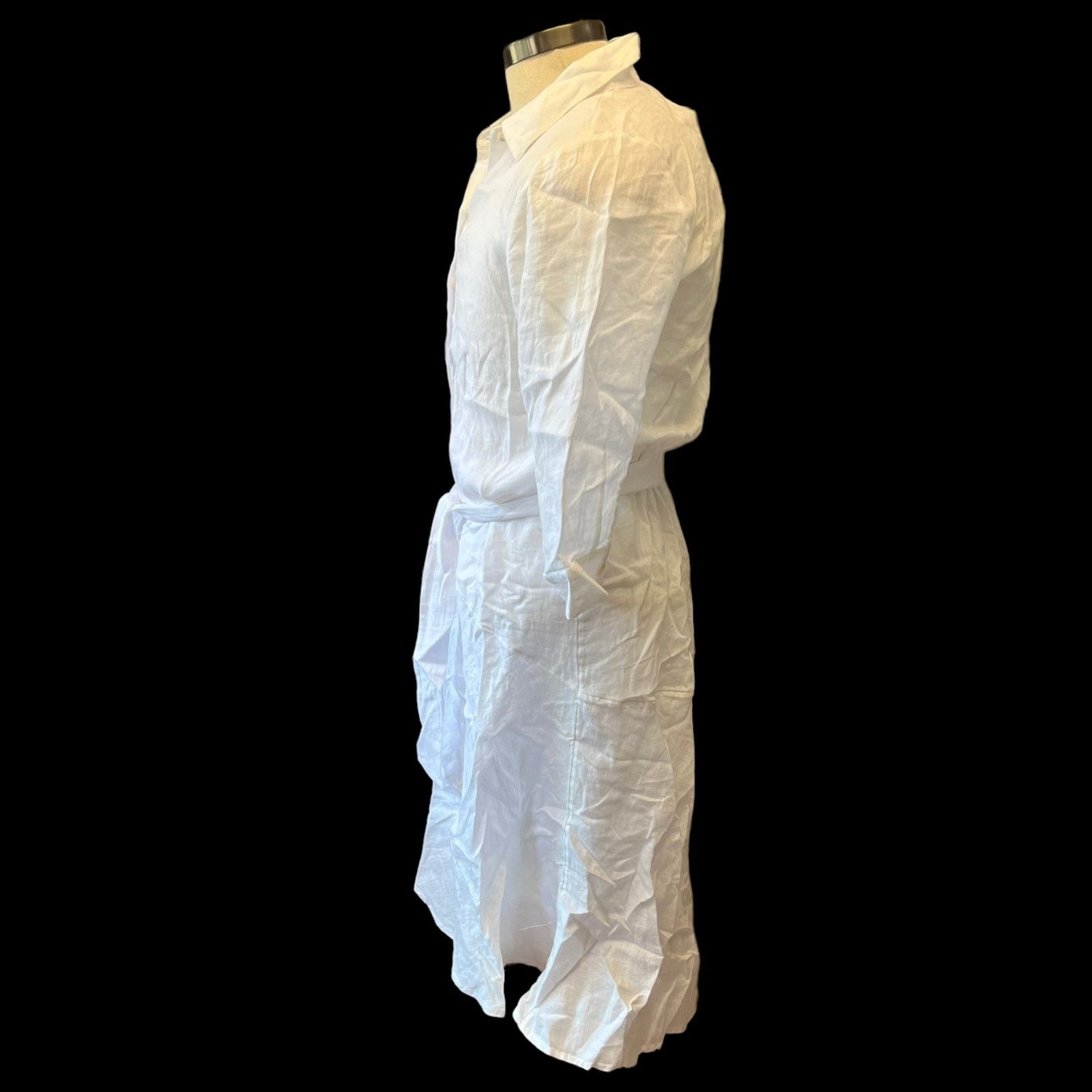 Chicos NWT Beautiful Double Layered Chicos Linen Dress Summer AA-03 Size M / US 6-8 / IT 42-44 - 2 Thumbnail