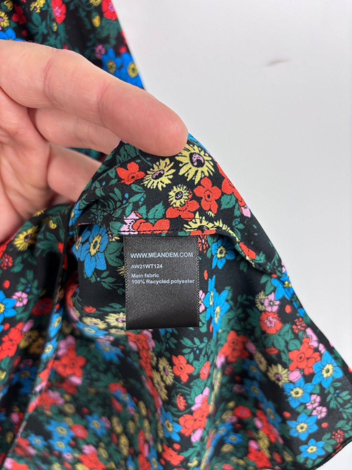 ME+EM ME+EM Floral Long Sleeve Blouse Multicolor Size UK 12 / US 8 Size M / US 6-8 / IT 42-44 - 9 Thumbnail