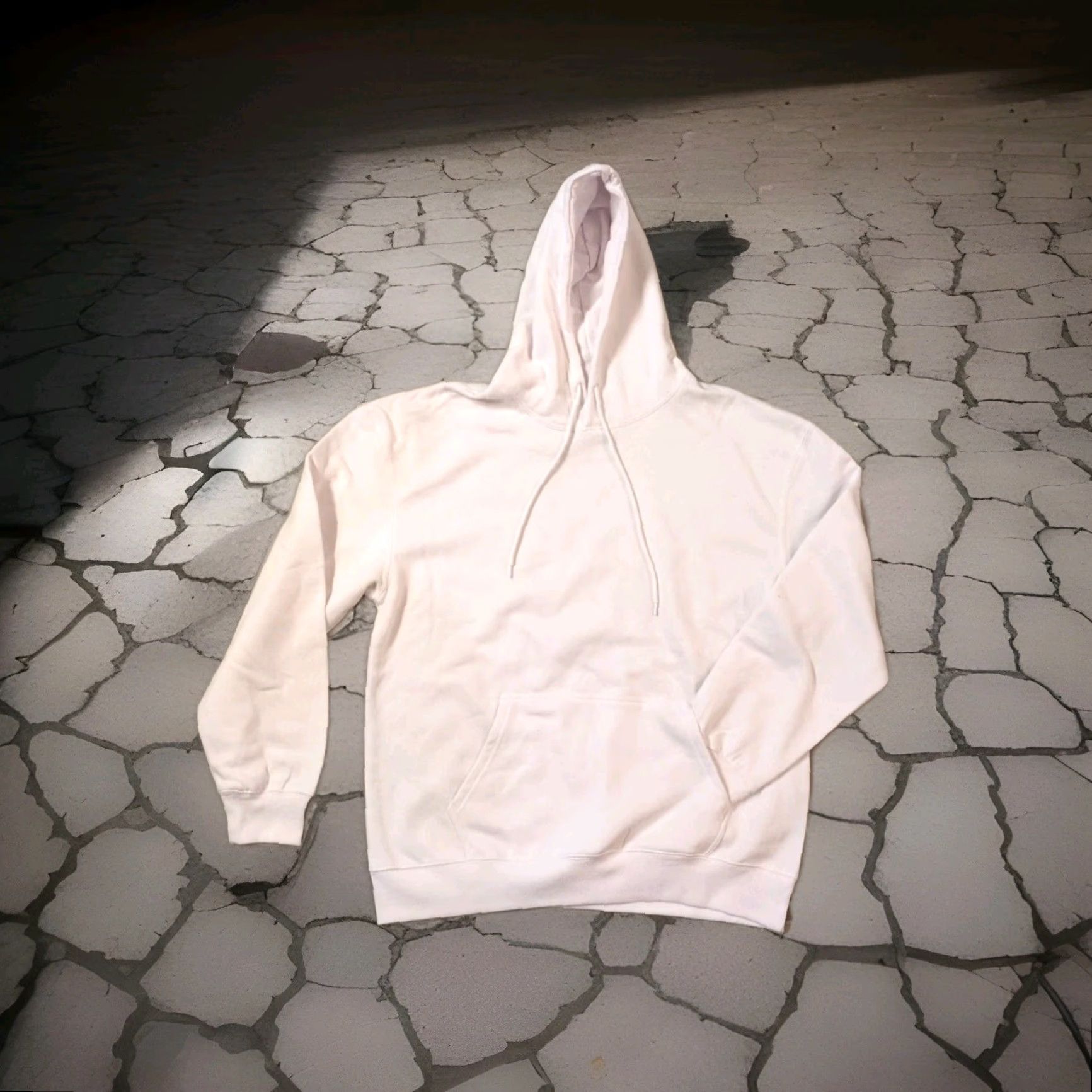 Vintage Unbranded Stranger Things Hoodie Pullover Unisex Adults L White Graphic Print Oversized Logo Men Women Waterfall? Size US L / EU 52-54 / 3 - 5 Thumbnail