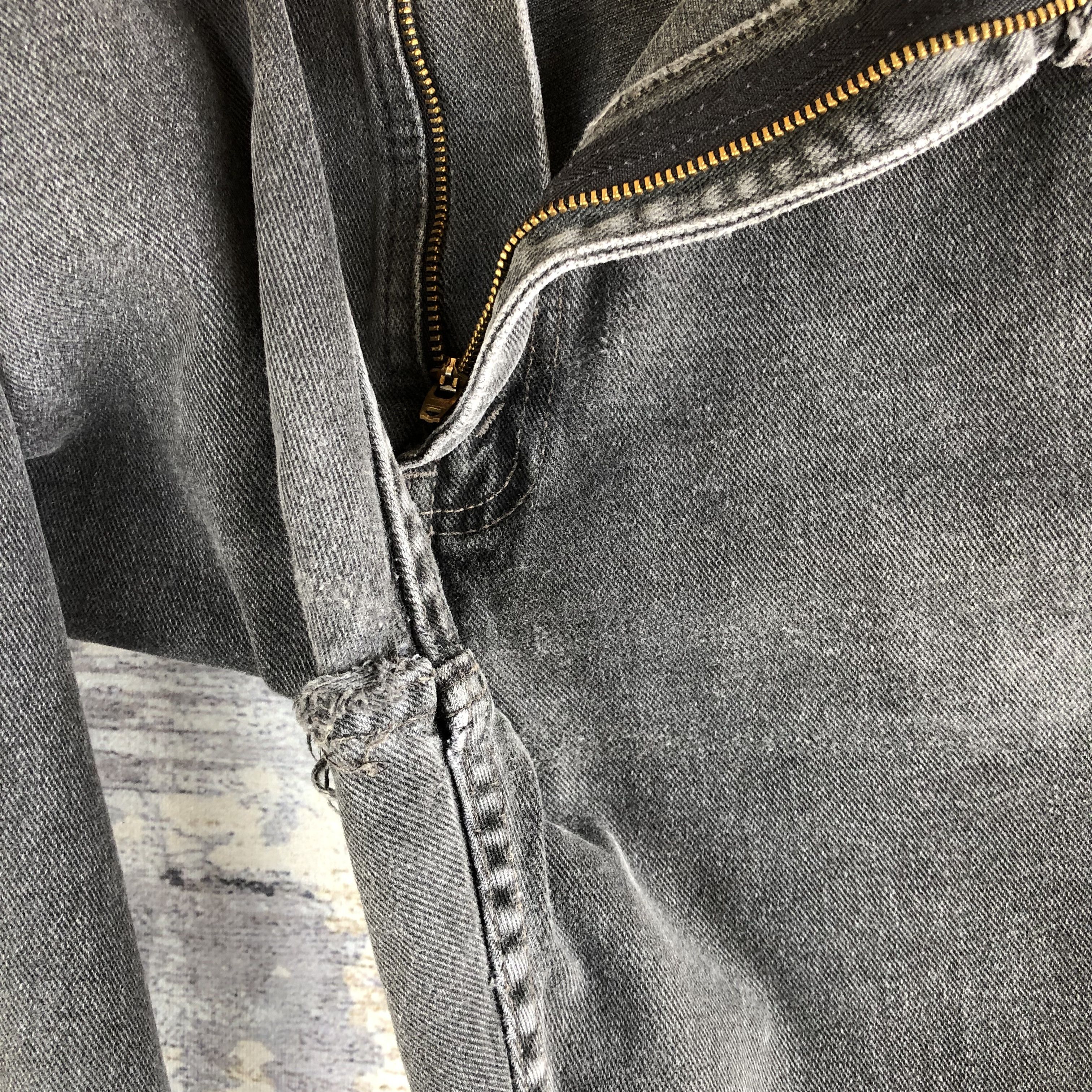 Levi's Vintage Levis 550 Jeans Super Black Levi's Faded Denim Size US 36 / EU 52 - 11 Thumbnail