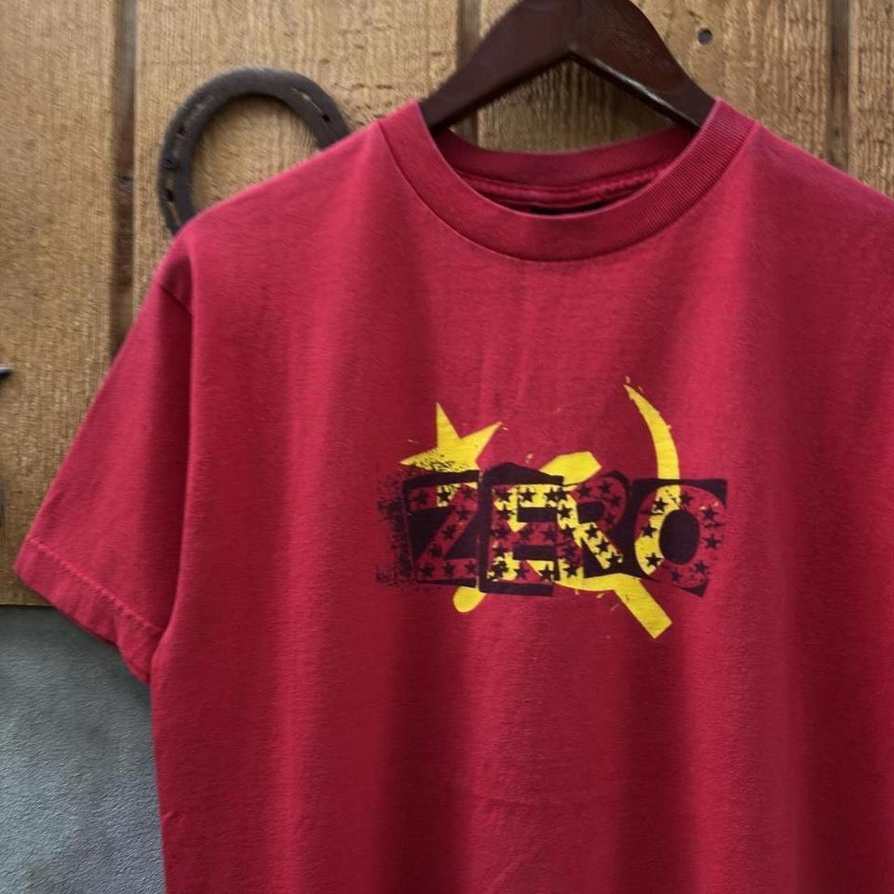 Zero Skateboards Vintage 90’s Zero Skateboards Tshirt Size US M / EU 48-50 / 2 - 2 Thumbnail