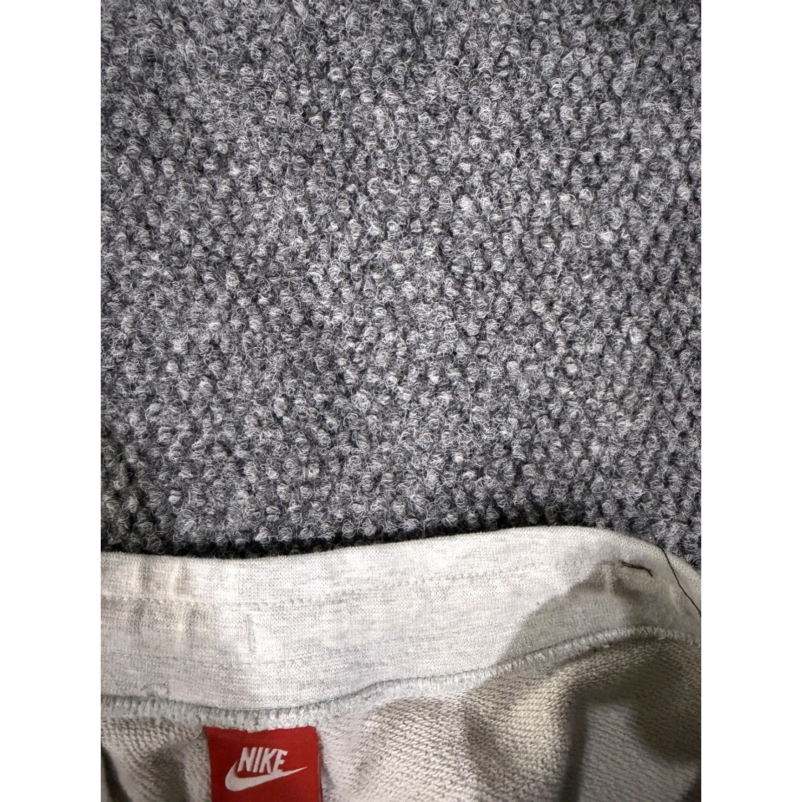 Nike Nike Sweatpants Mens M Gray Fleece Joggers Swoosh Logo Athletic Pants Size US 31 - 7 Thumbnail