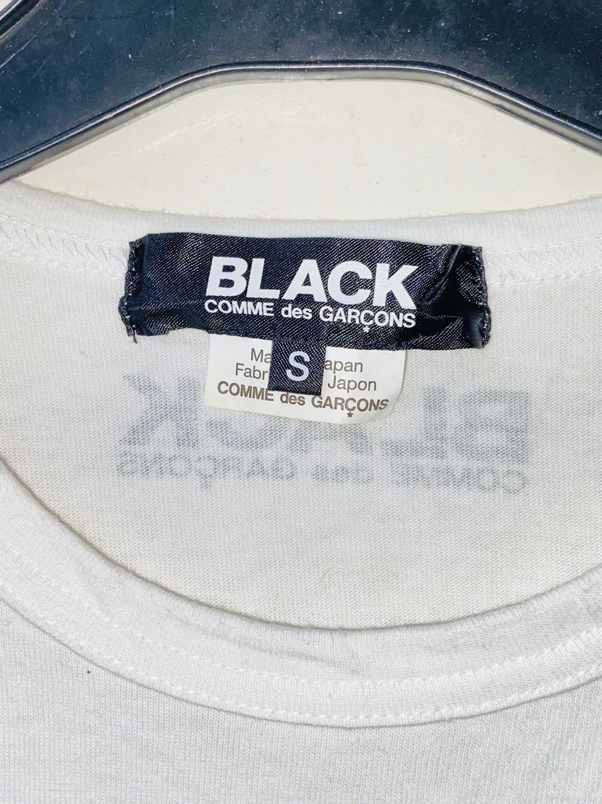 Comme des Garcons Black COMME DES GARCONS BLACK ( white t-shirt ) Size US M / EU 48-50 / 2 - 15 Thumbnail