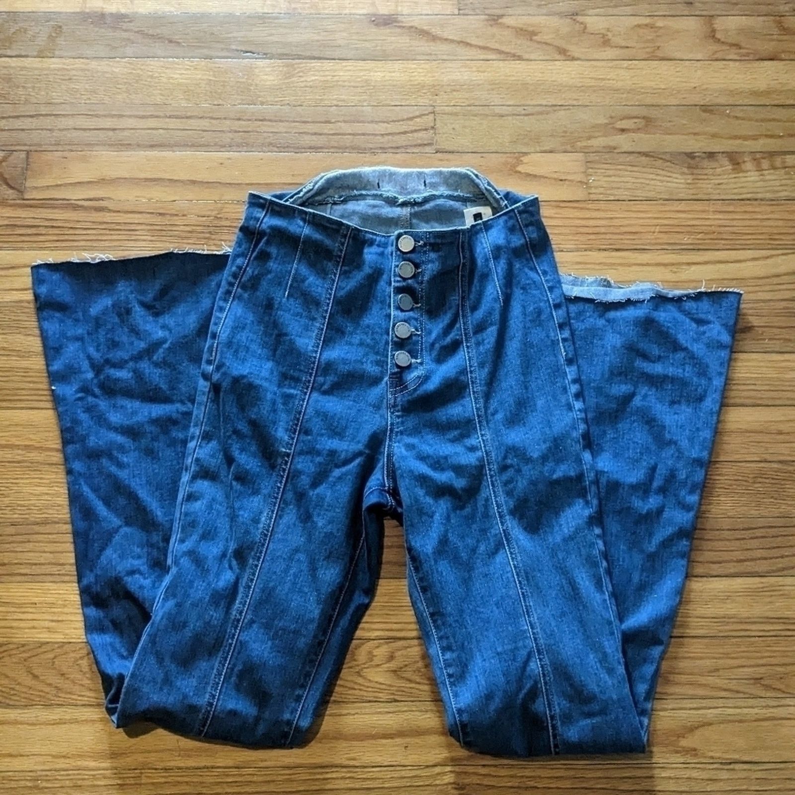 Black Label Black Label Cestto Flared Jeans – Size 3 Size 27" / US 4 / IT 40 - 1 Thumbnail
