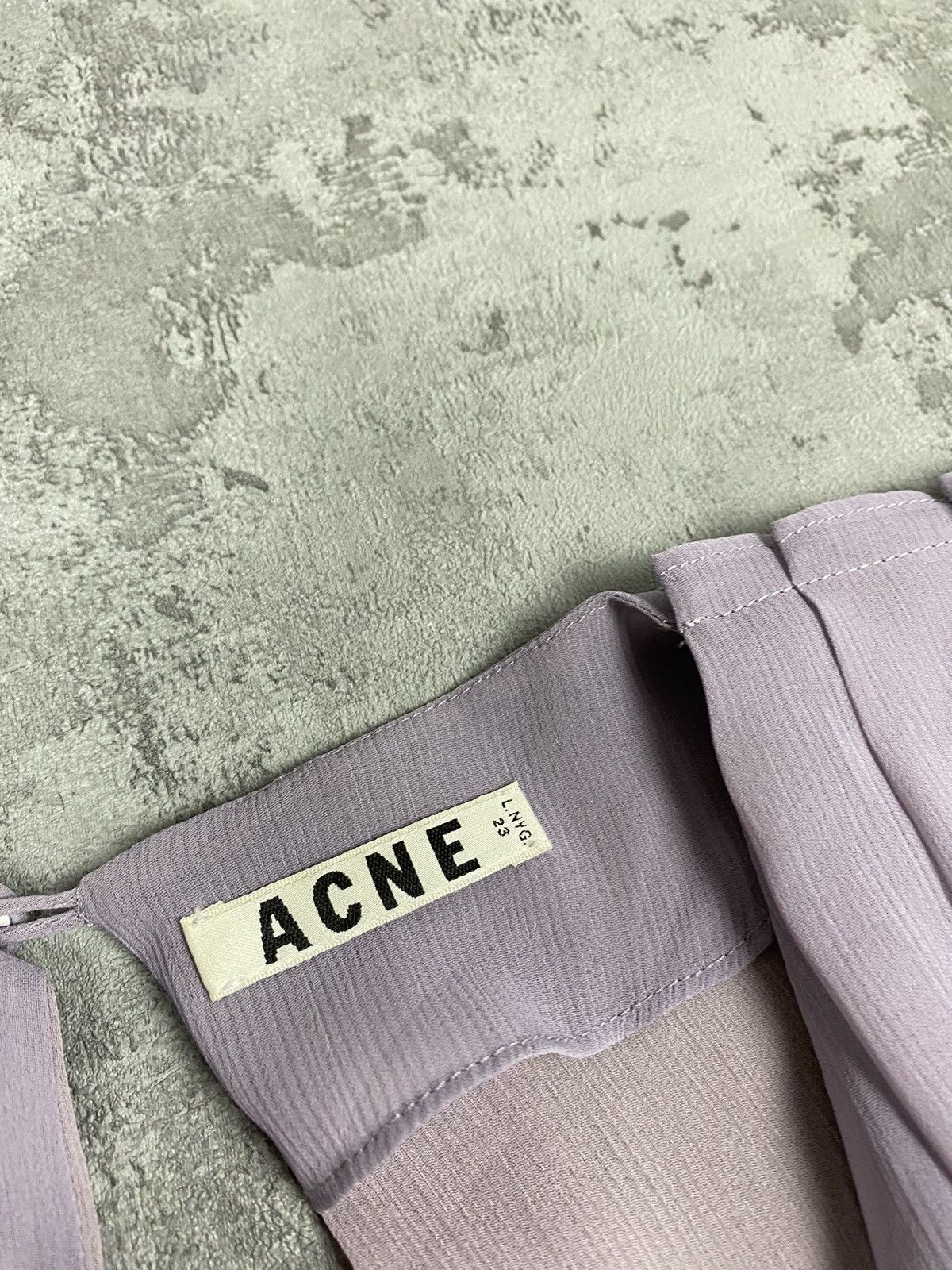 Acne Studios × Designer Acne studios asimetric blouse Size L / US 10 / IT 46 - 2 Thumbnail