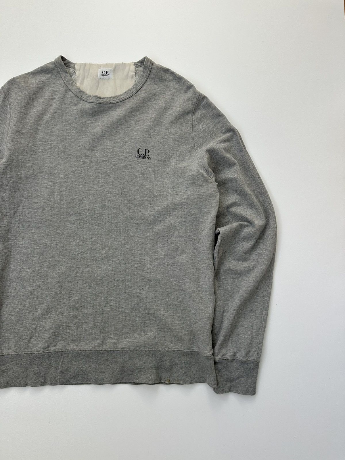 C.P. Company C.P Comapny Sweatshirt Logo Men's Gray Size US L / EU 52-54 / 3 - 4 Thumbnail