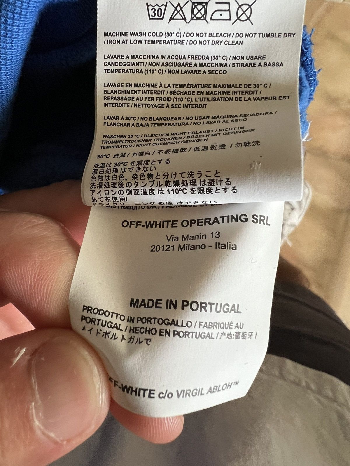Off-White Off White Cropped Hoodie Size XS / US 0-2 / IT 36-38 - 6 Thumbnail