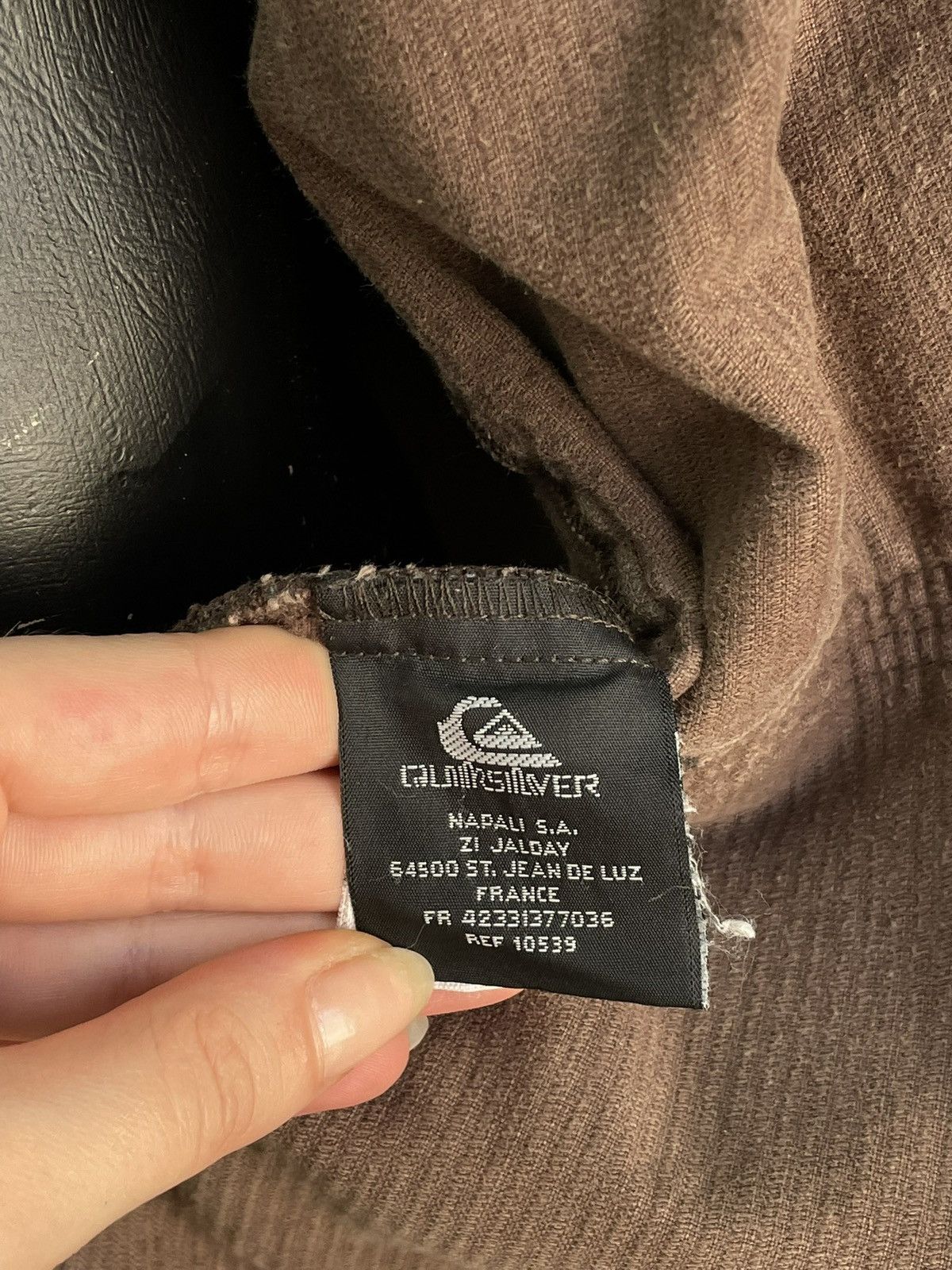 Quiksilver Quiksilver Brown Corduroy Workwear Jacket Size M Size US M / EU 48-50 / 2 - 7 Thumbnail