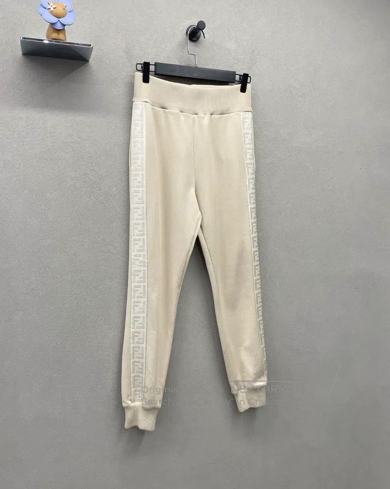 Fendi Fendi Off-White Side FF Sports Pants Size 26" / US 2 / IT 38 - 3 Thumbnail