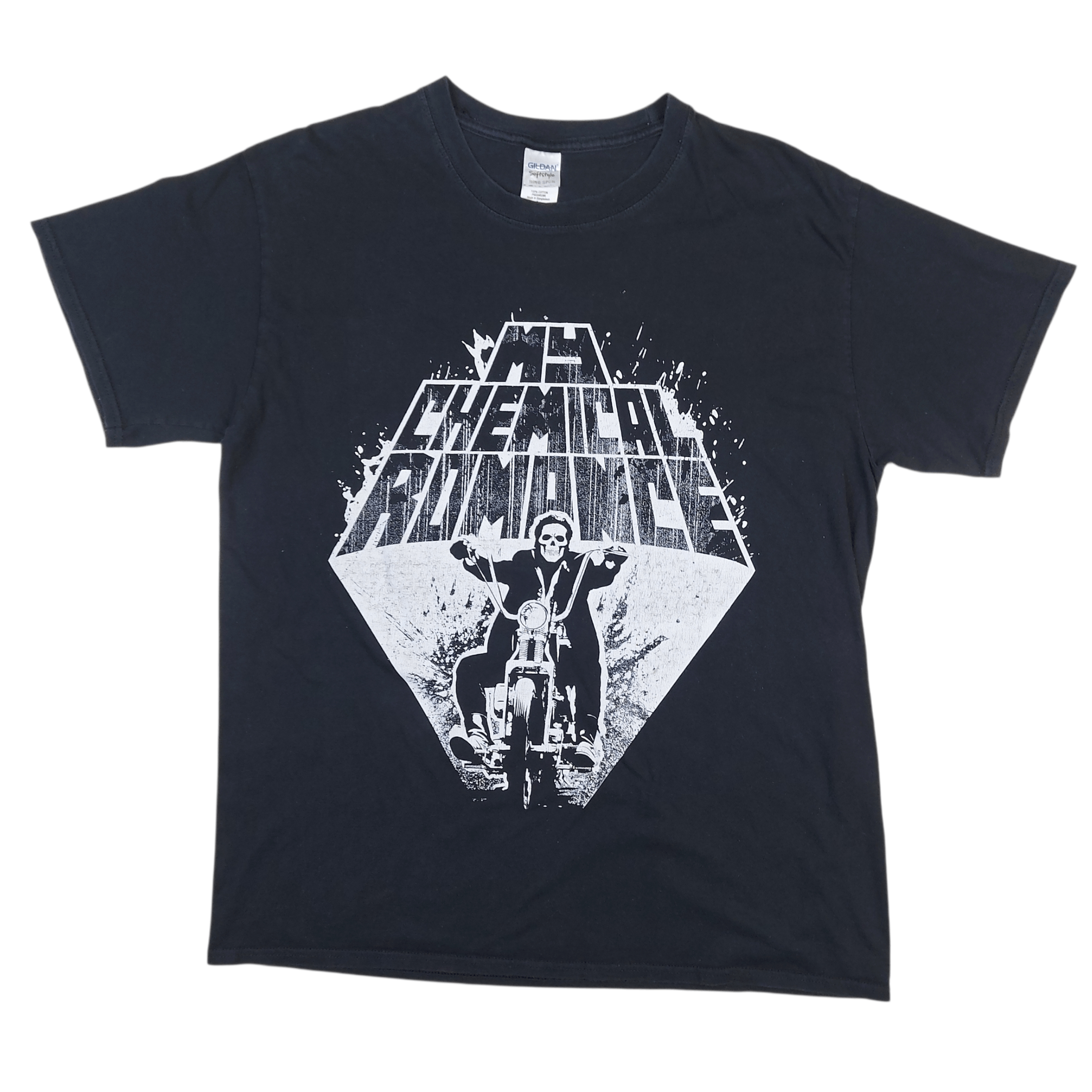 My Chemical Romance Vintage My Chemical Romance Band Motorcycle Skeleton TEE Size US L / EU 52-54 / 3 - 1 Thumbnail