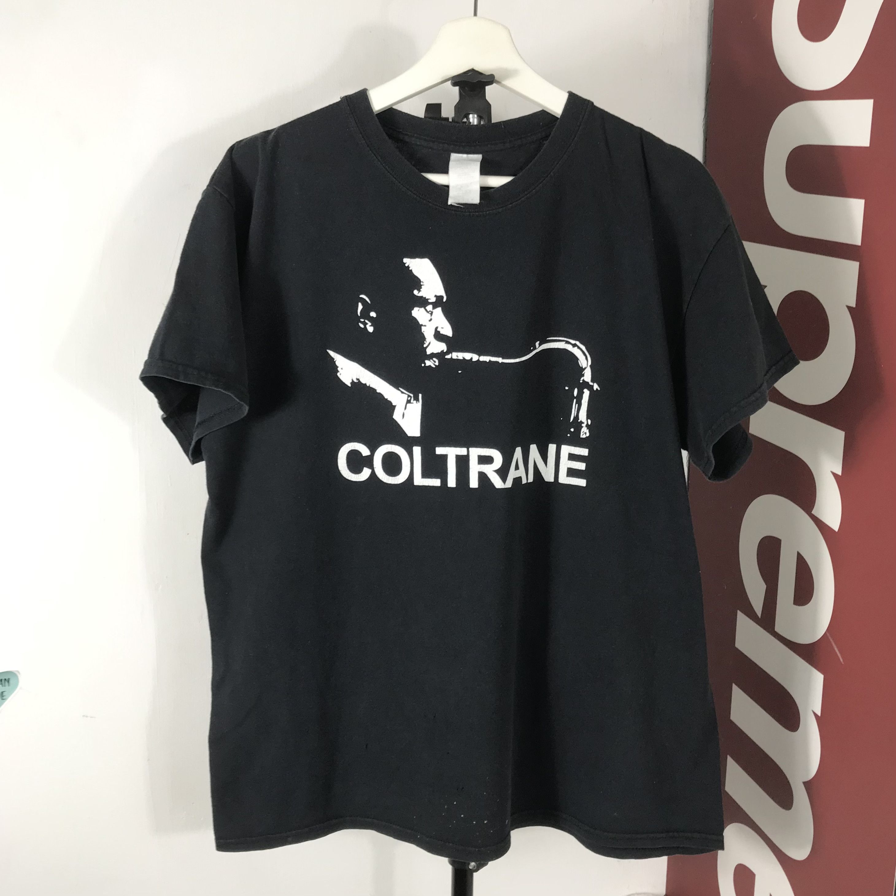 Band Tees Vintage 00s John Coltrane The Paris Concert Jazz saxophonist Size US L / EU 52-54 / 3 - 1 Thumbnail