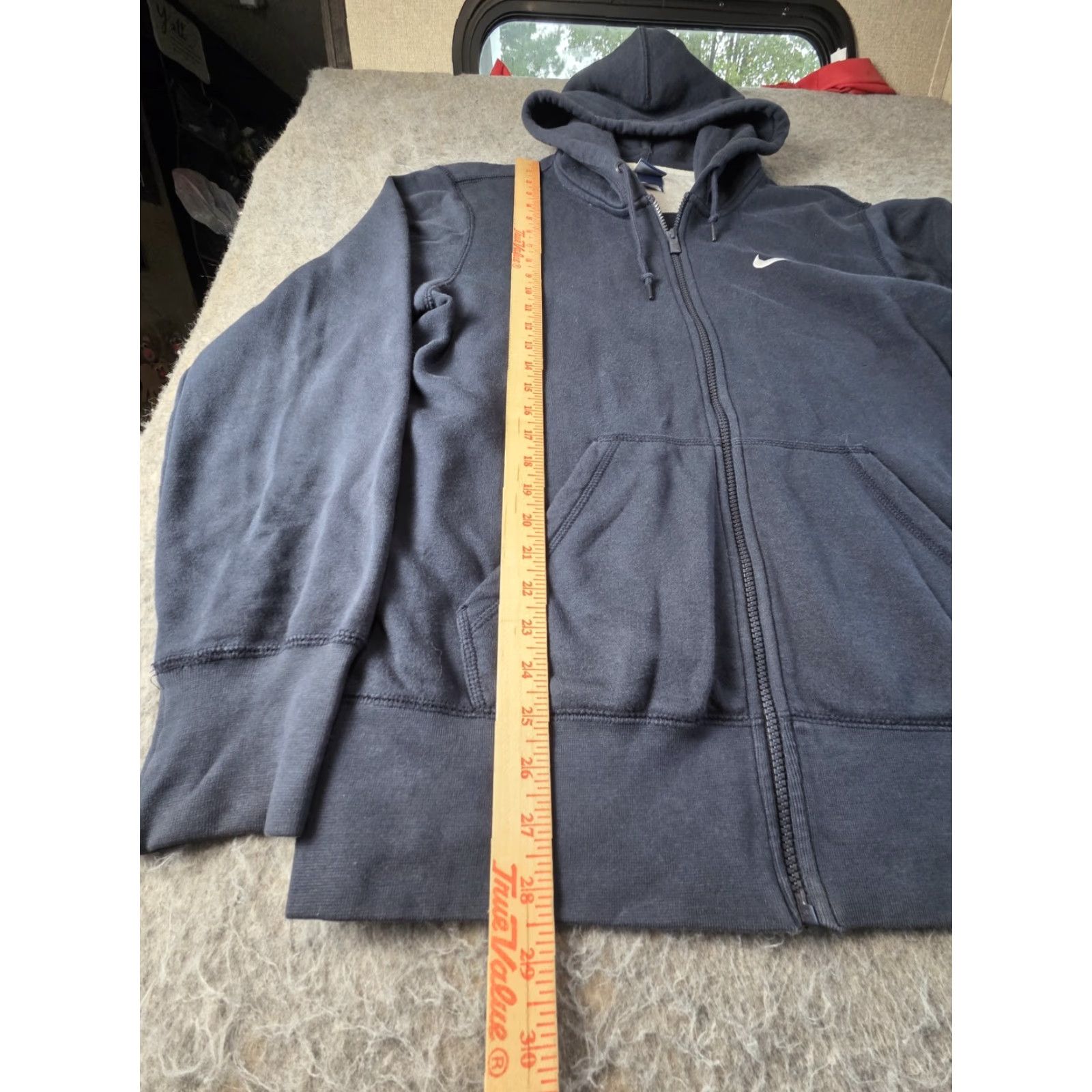 Nike VINTAGE Nike Hoodie Full Zip Swoosh Logo Blue Tag 00s Sweatshirt Large L Mens Size US L / EU 52-54 / 3 - 5 Thumbnail