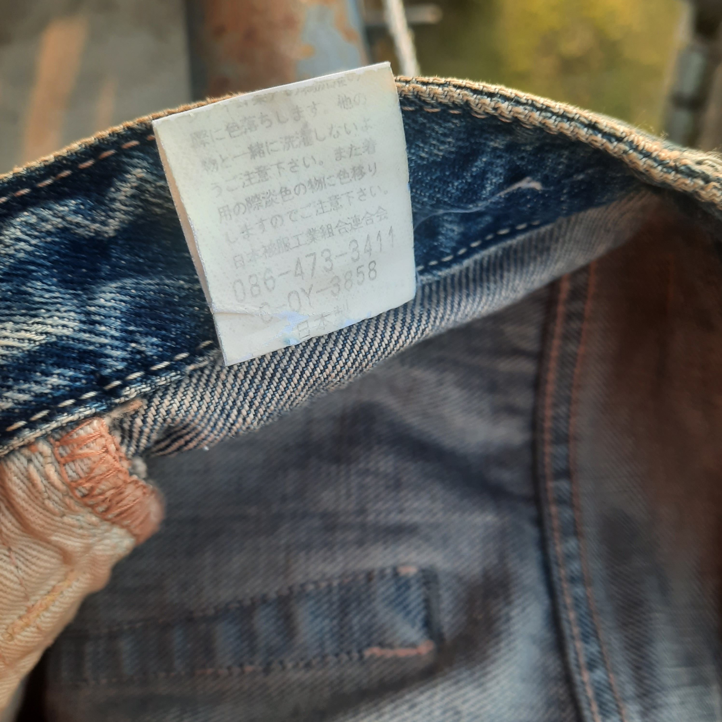 Japanese Brand × Johnbull × Vintage Johnbull Selvedge Japanese Brand Nice Design Size US 31 - 10 Thumbnail