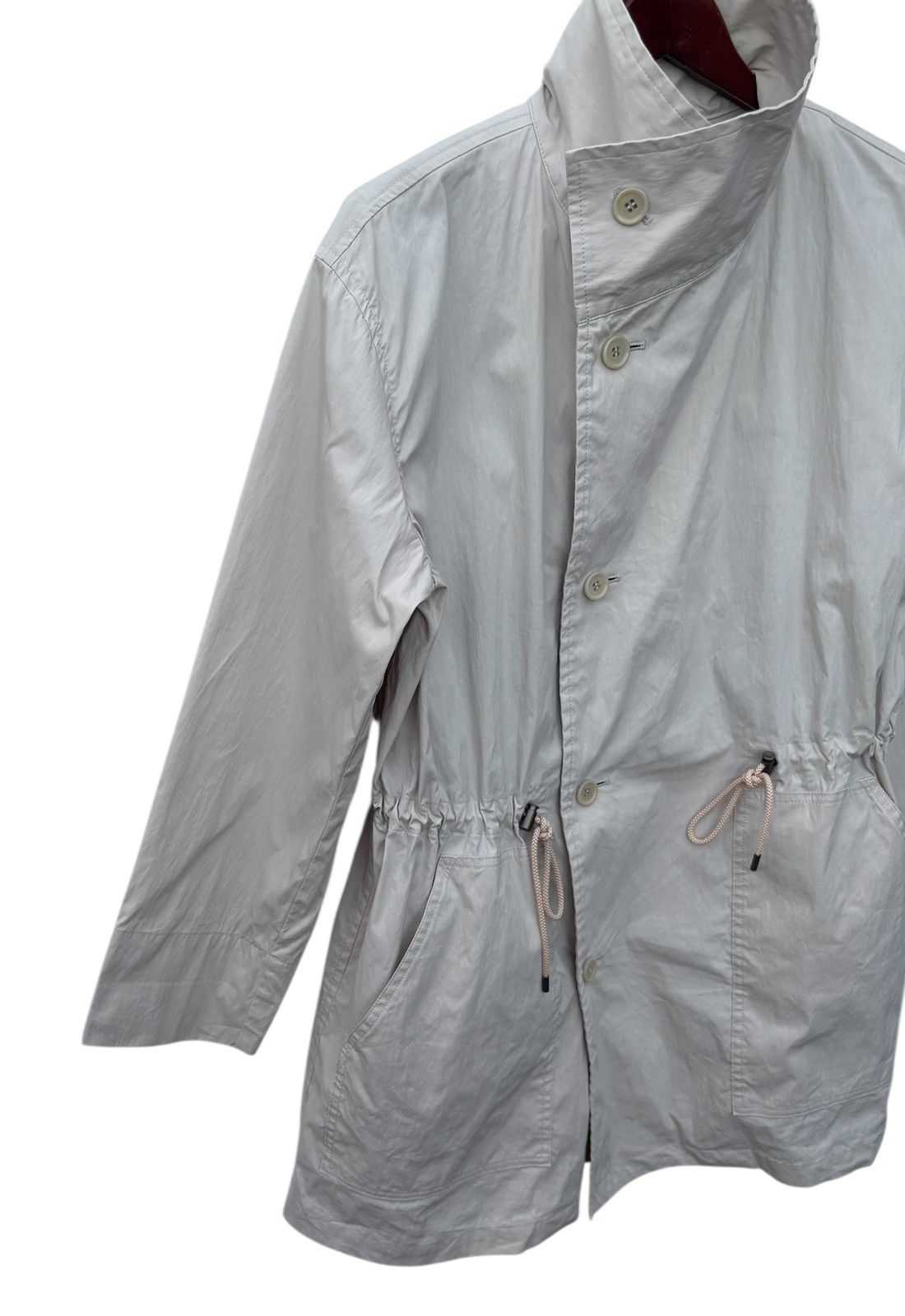 Issey Miyake Plantation Issey Miyake Check Lining Long Coat Size M / US 6-8 / IT 42-44 - 5 Thumbnail