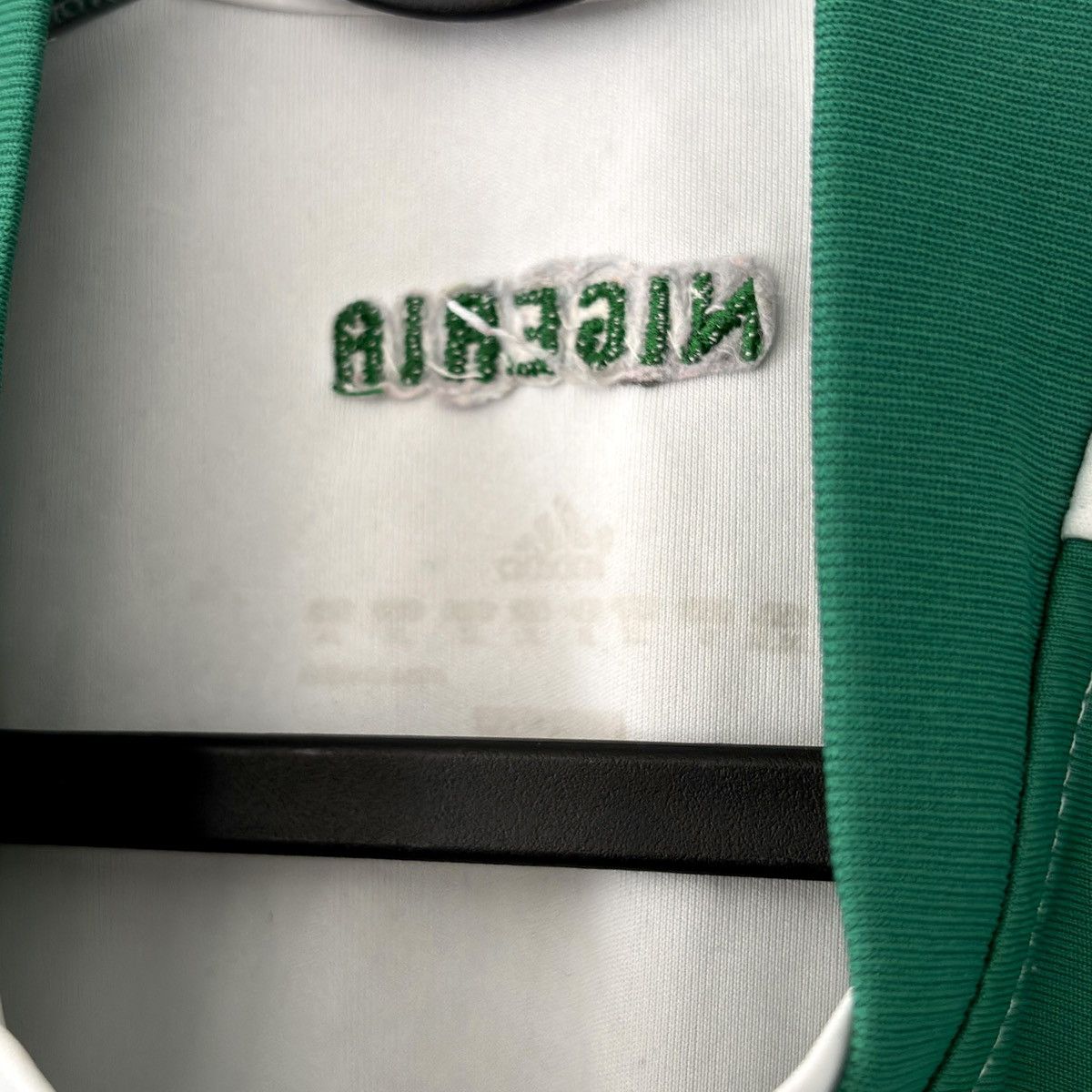 Adidas × Vintage 2010 2012 Nigeria Adidas Vintage Away Kit Africa Retro Tee Size US L / EU 52-54 / 3 - 5 Thumbnail