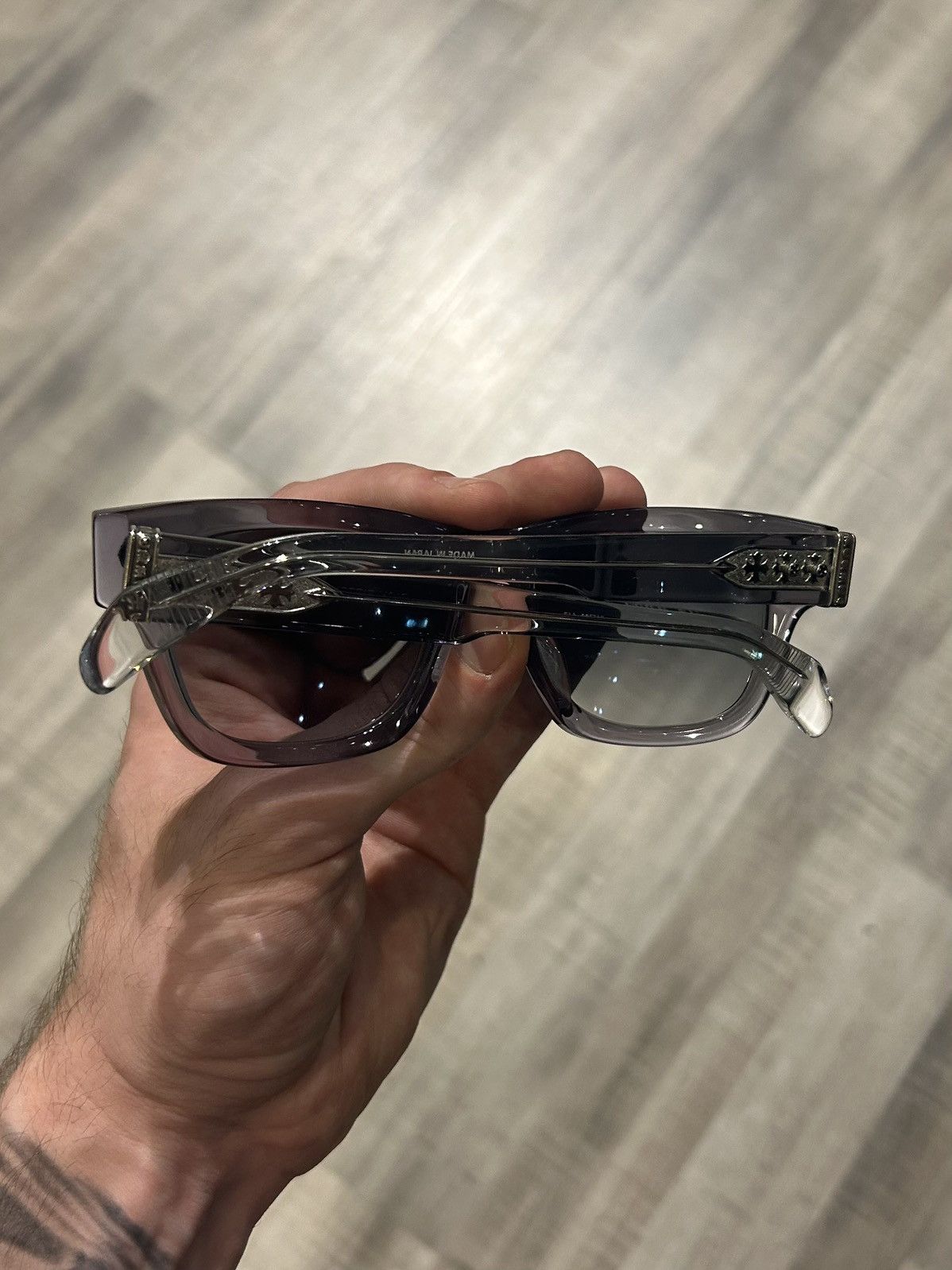 Chrome Hearts Chrome Hearts ‘Dick Fitzener’ Sunglasses Size ONE SIZE - 9 Thumbnail