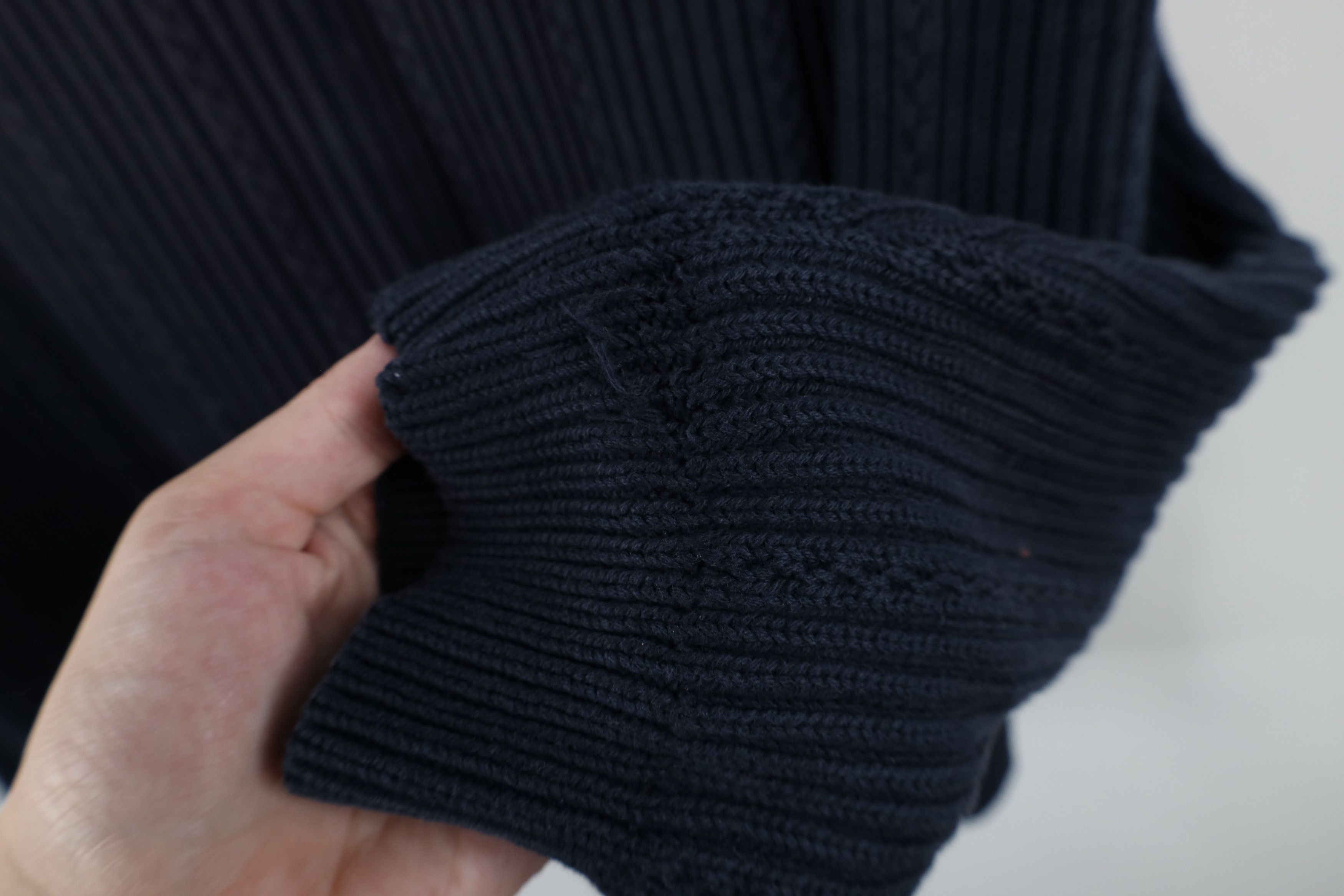 Ralph Lauren Vintage 90s Chaps Ralph Lauren Ribbed Knit Sweater Size US L / EU 52-54 / 3 - 10 Thumbnail