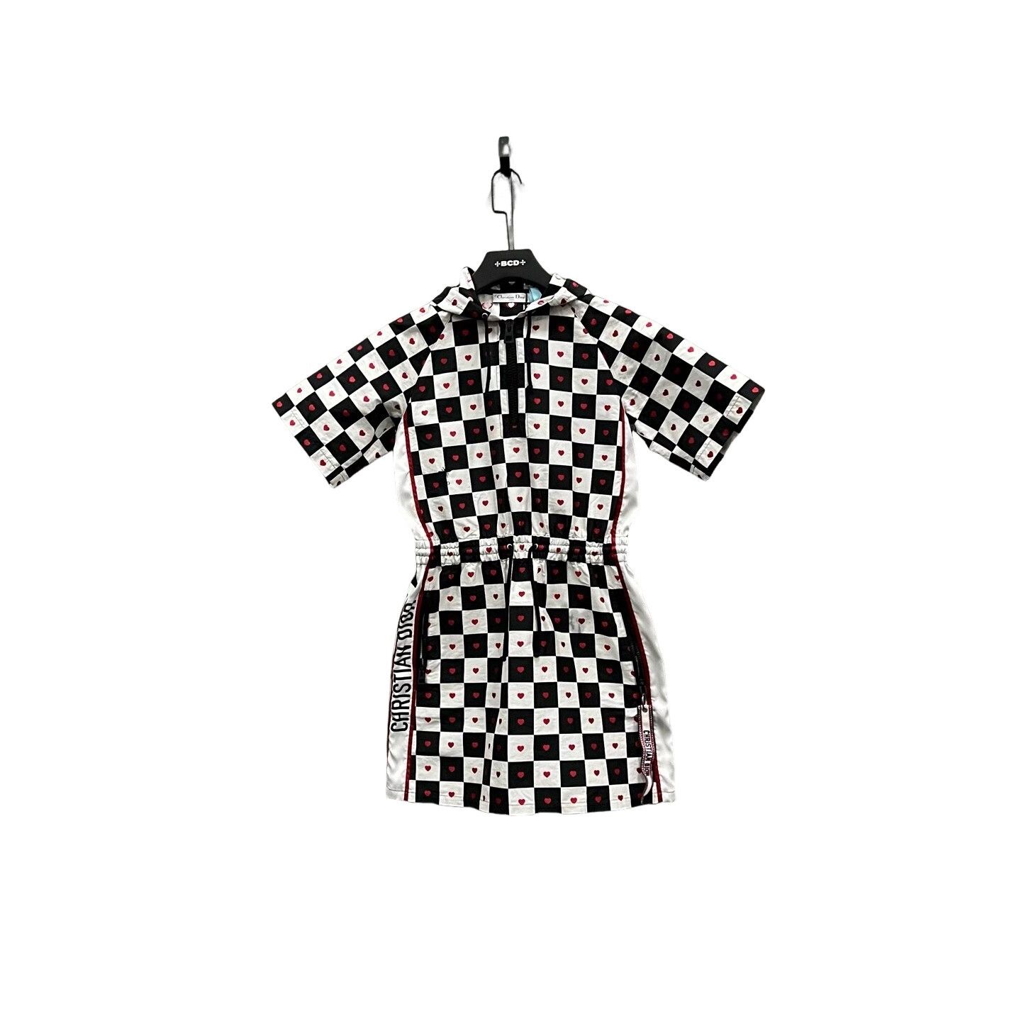 Dior Christian Dior Heart Print Mini Dress Size 34 Size XS / US 0-2 / IT 36-38 - 1 Thumbnail