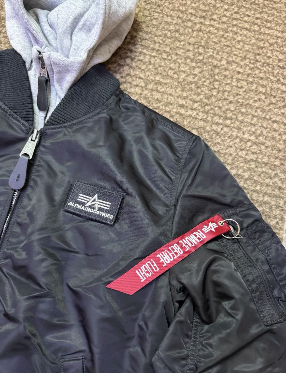 Alpha Industries Brand New Authentic ALPHA INDUSTRIES MA-1 Bomber Jacket Size US M / EU 48-50 / 2 - 2 Thumbnail