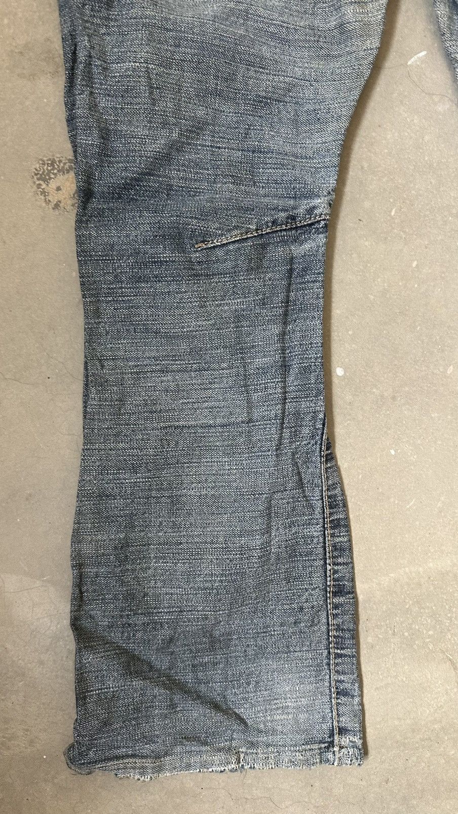 Japanese Brand WILD KHAKIS DISTRESSED DENIM PANT Size US 34 / EU 50 - 10 Thumbnail