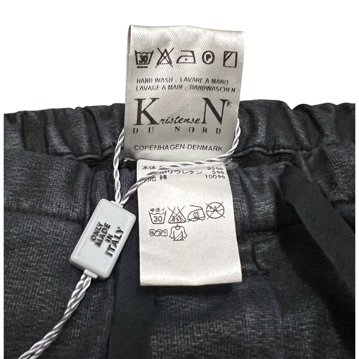 Designer × Vintage KRISTENSEN NU DORD SKINNY PANT MADE IN ITALY Size 31" - 4 Thumbnail