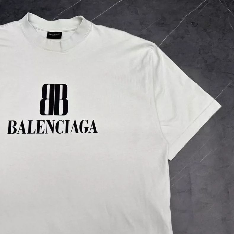 Balenciaga Balenciaga Double B letter LOGO short sleeve Size US M / EU 48-50 / 2 - 4 Thumbnail
