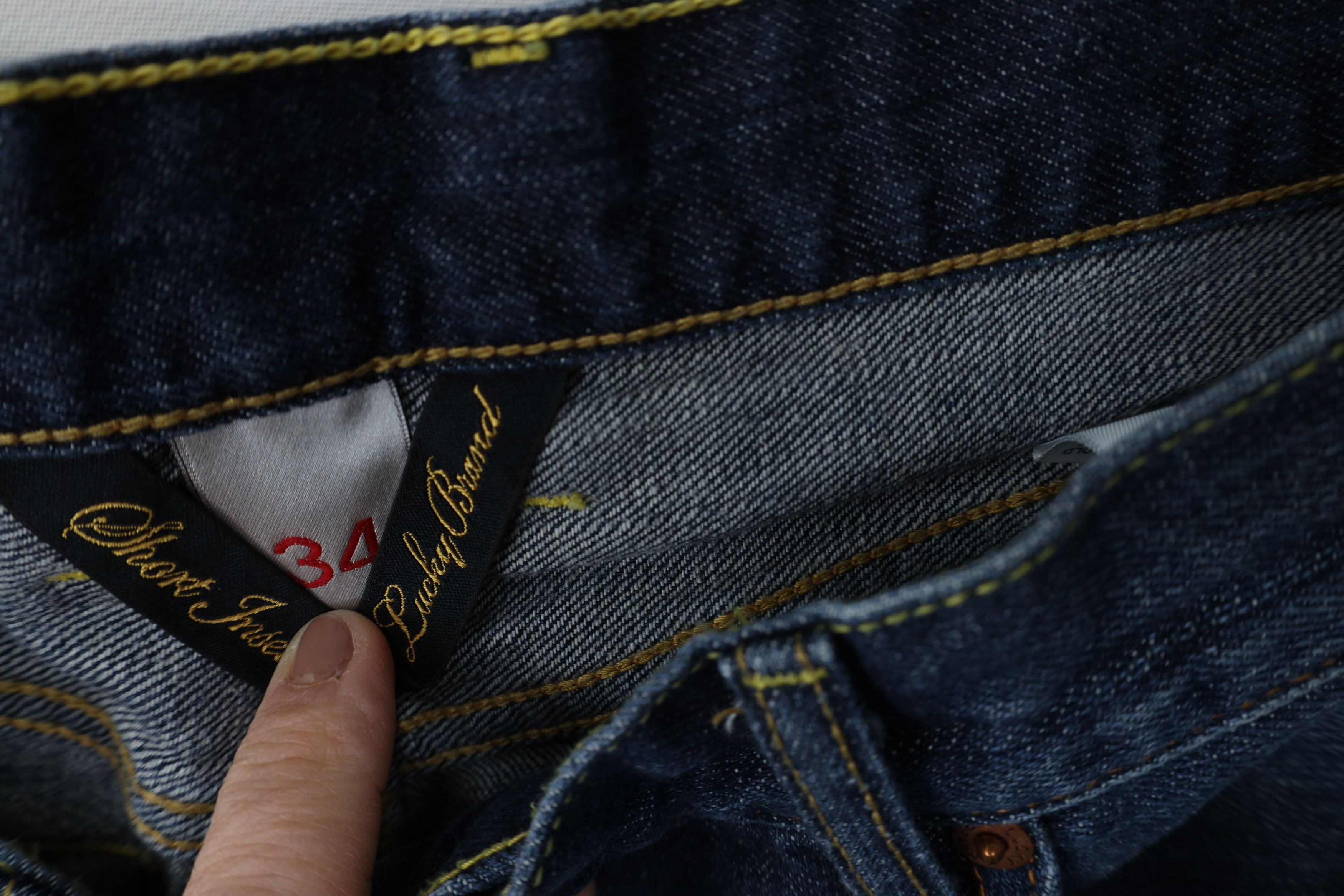Lucky Brand Vintage Lucky Brand Jeans 181 Straight Wide Leg Denim Jeans Size US 34 / EU 50 - 6 Thumbnail