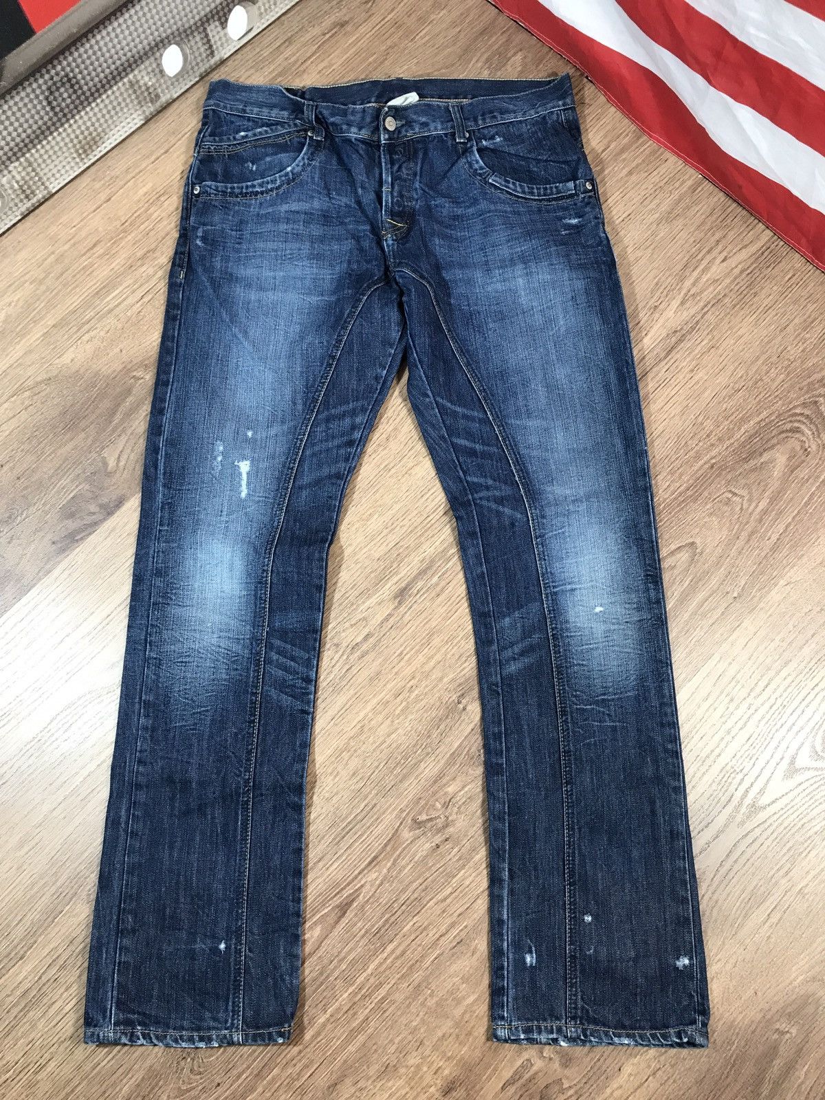 Japanese Brand Vintage Distressed Denim Pants Jeans Size US 36 / EU 52 - 1 Thumbnail