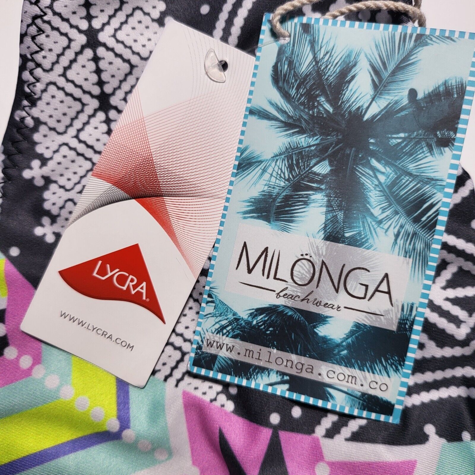 Other NWT MILONGA Beachwear Yucatan Reversible Halter Bikini Top Size M / US 6-8 / IT 42-44 - 5 Thumbnail