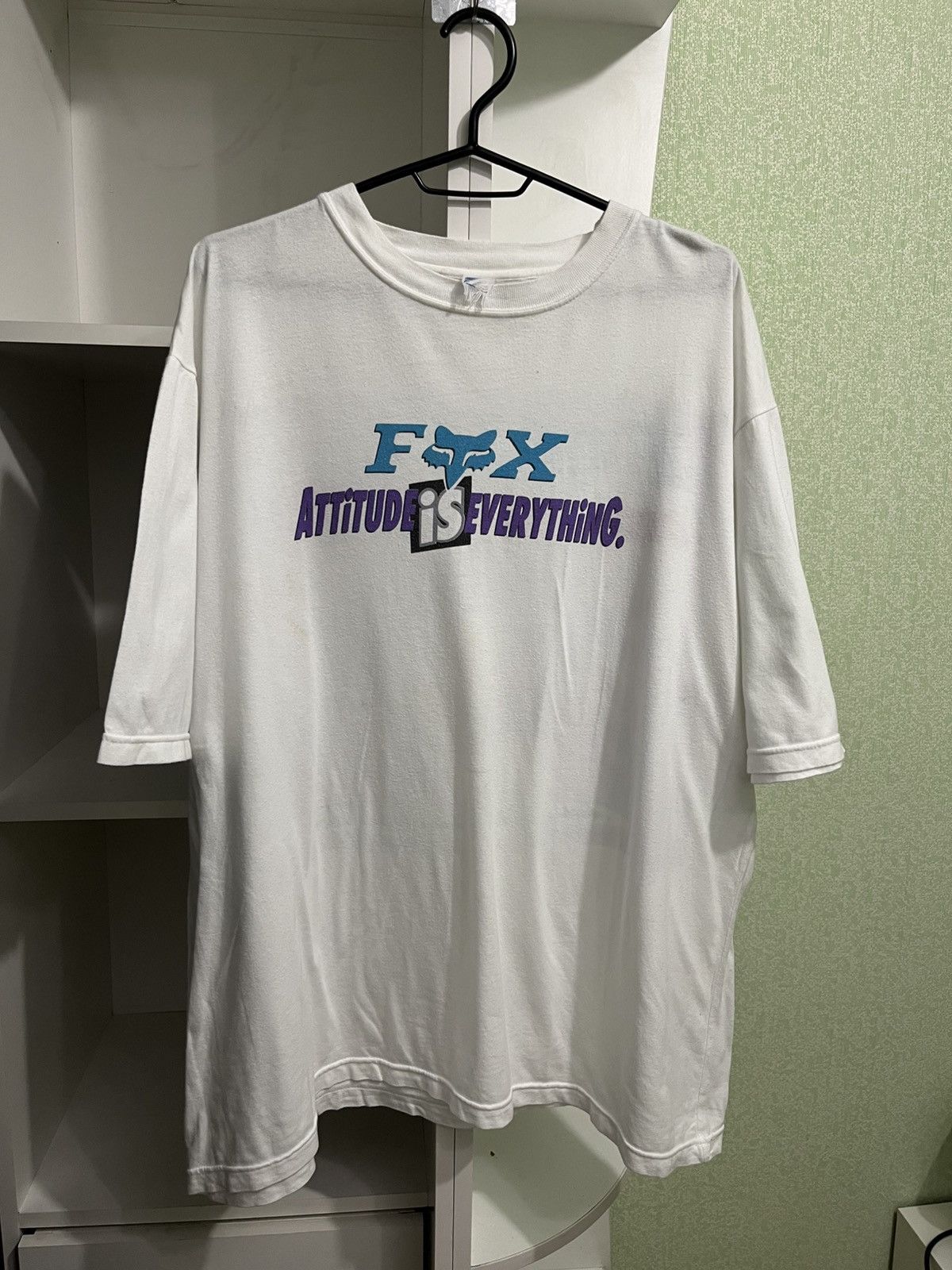 Other Vintage FOX Racing “Attitude is Everything” Double-Sided Size US L / EU 52-54 / 3 - 1 Thumbnail