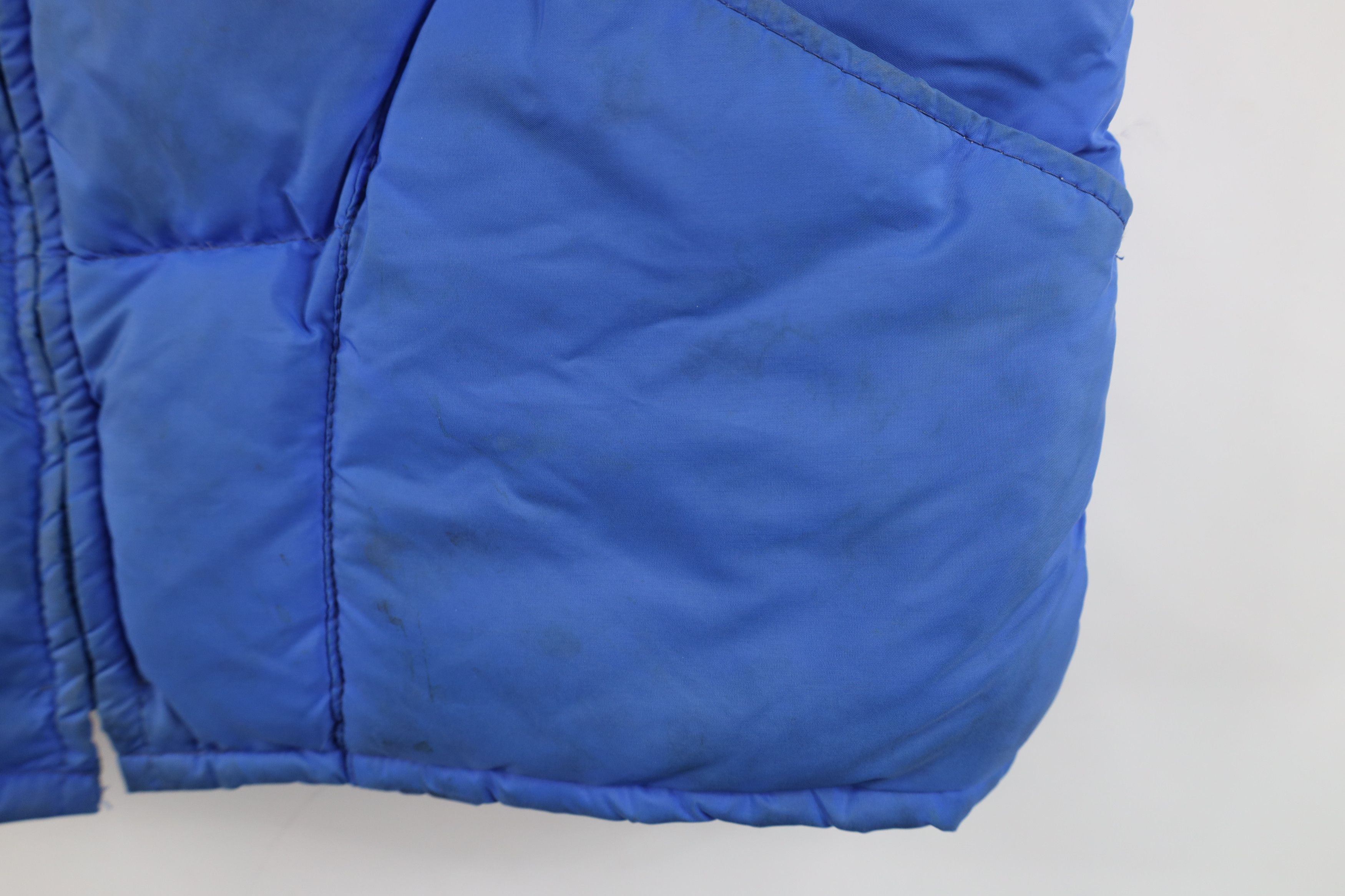 Vintage Vintage 70s Streetwear Duck Down Puffer Vest Jacket Blue Size US M / EU 48-50 / 2 - 8 Thumbnail