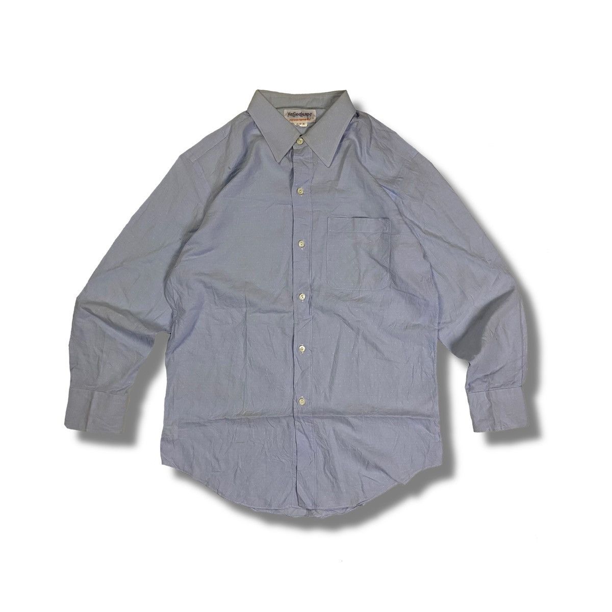 Yves Saint Laurent YSL Button Up Shirt Size US M / EU 48-50 / 2 - 1 Thumbnail