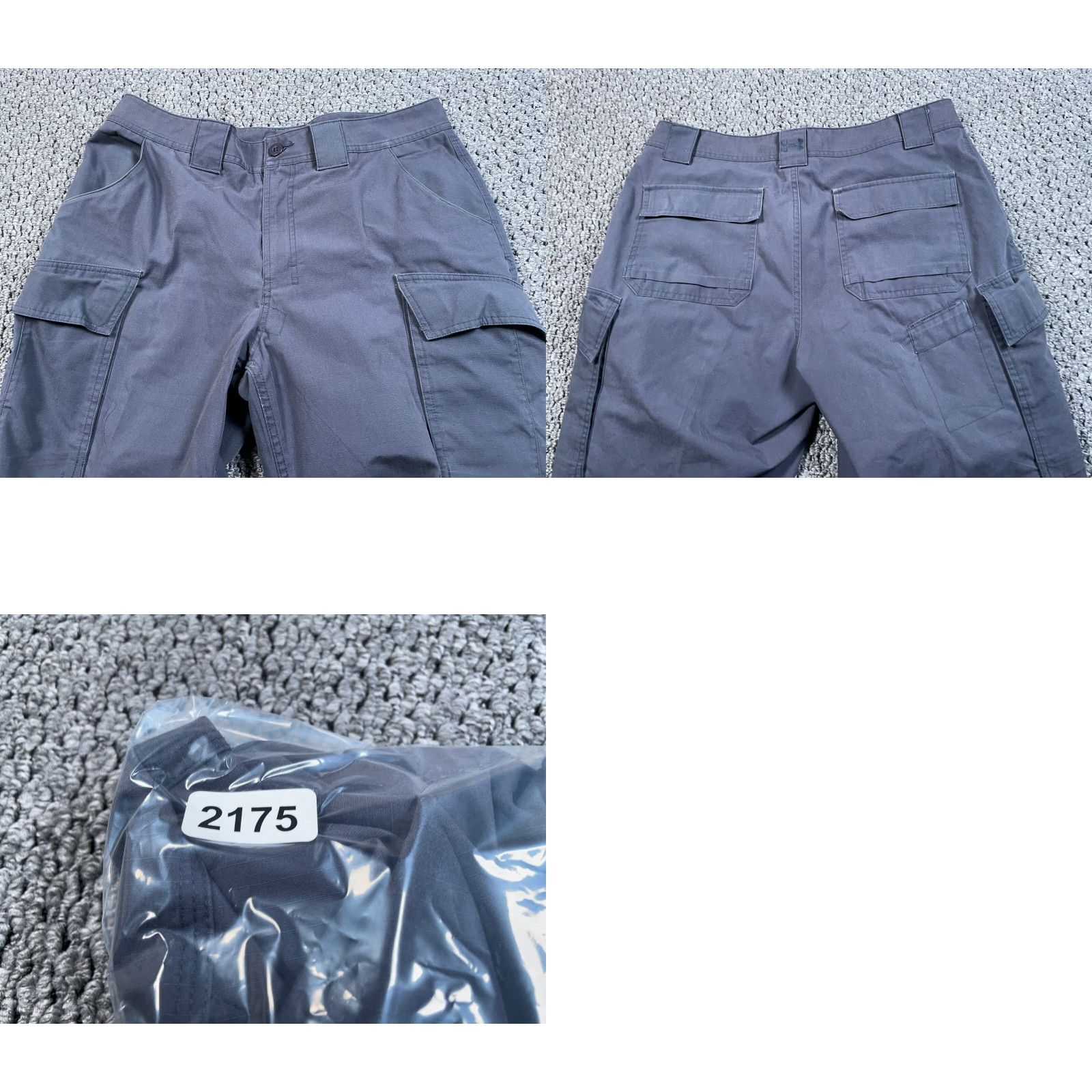 Under Armour Under Armour Storm Ripstop Cotton Cargo Pants Men's 34 x 32 Gray Size US 35 - 8 Thumbnail