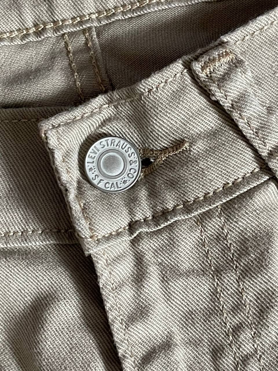 Denime Vintage Levis 514 Light Brown Jeans 34x32 Size US 34 / EU 50 - 12 Thumbnail