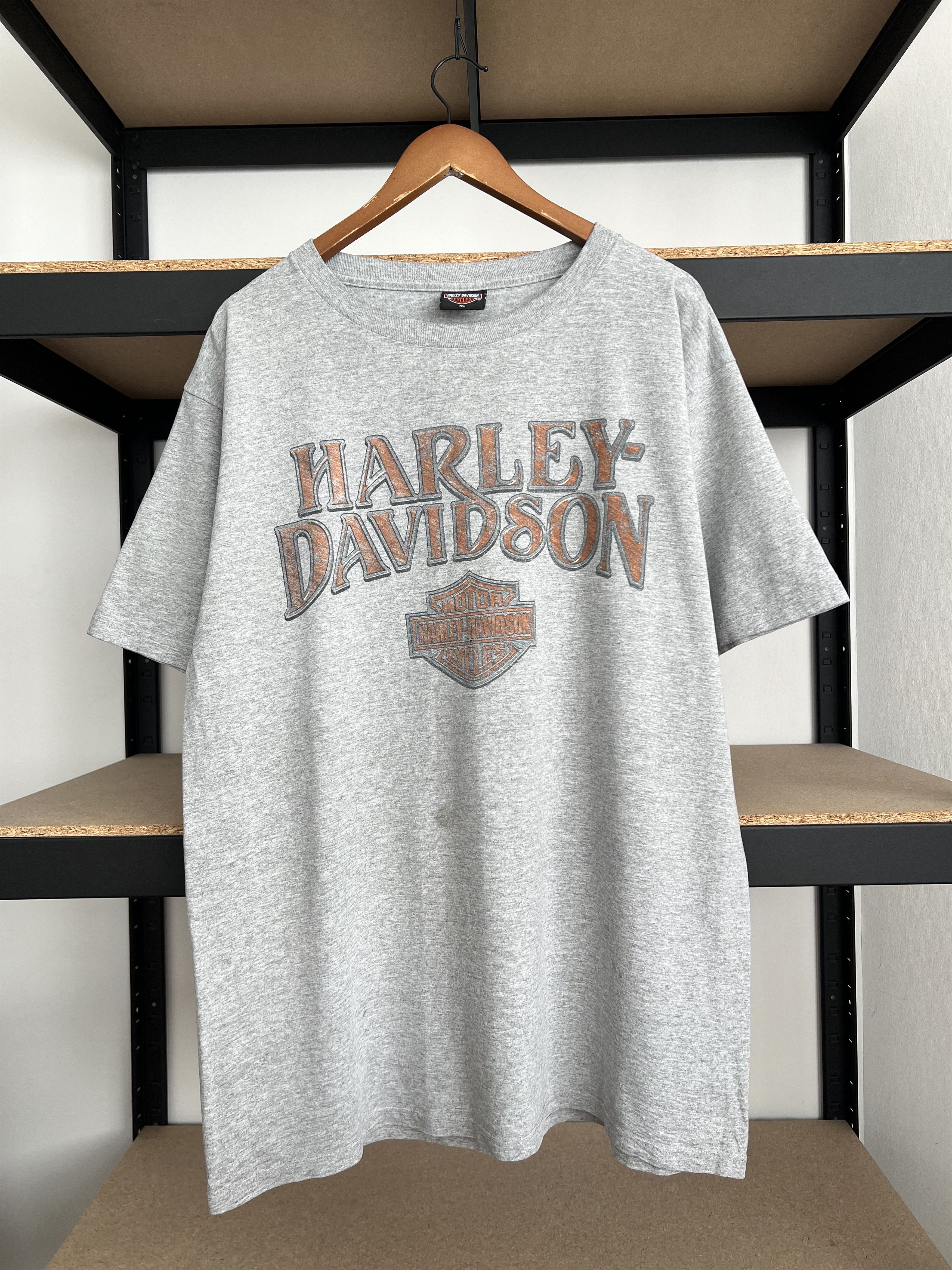 Harley Davidson Vintage 2005 Harley Davidson Motorcycle New Mexico T-shirt Size US XL / EU 56 / 4 - 2 Thumbnail