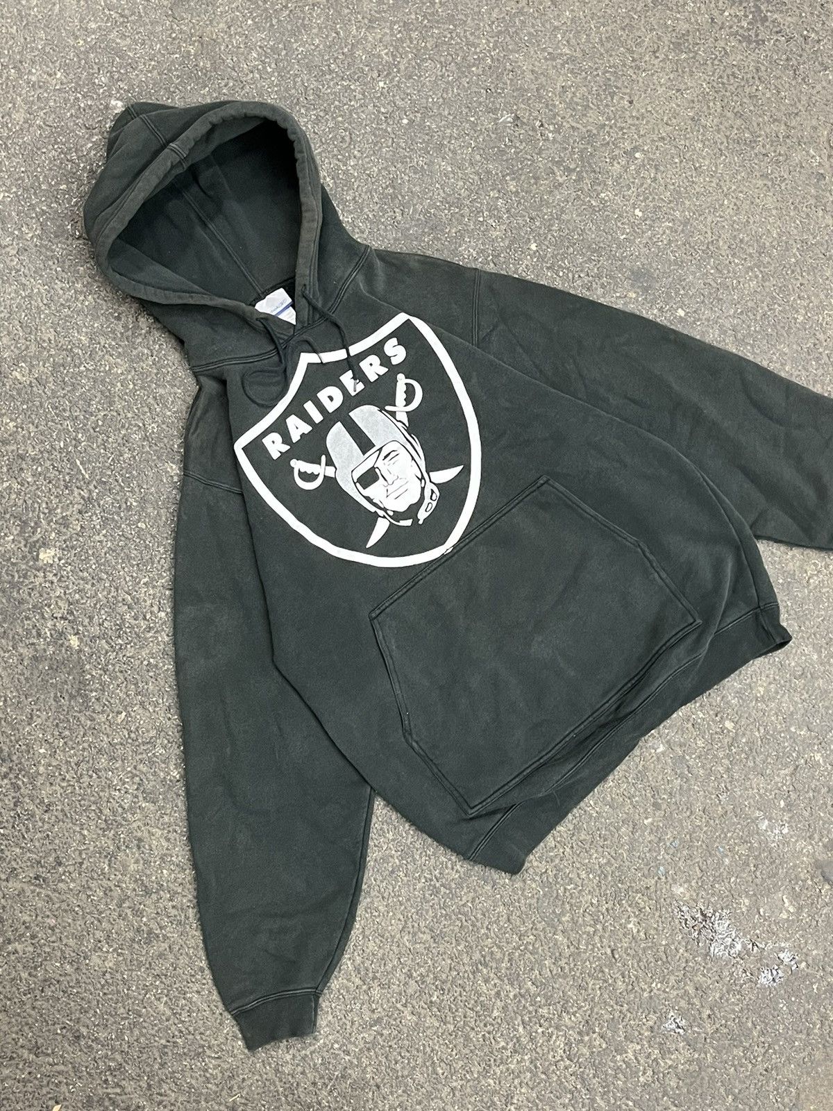 Vintage Los Angeles Raiders vintage hoodie streetwear boxy hype rare Size US S / EU 44-46 / 1 - 1 Thumbnail
