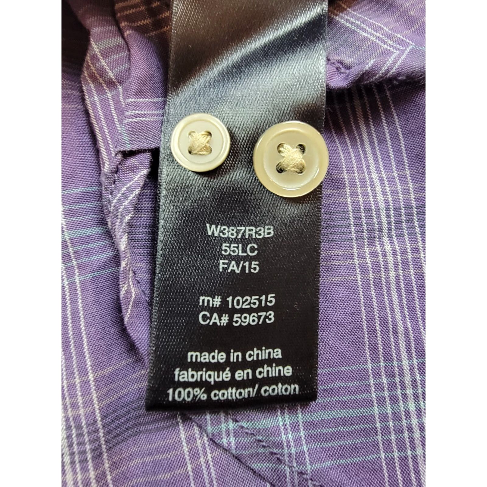 John Varvatos John Varvatos Shirt Mens 2XL Plaid Button-Down Casual Classic Preppy Multicolor Cotton Button-Up Shirt Mens 2XL Size US XXL / EU 58 / 5 - 5 Thumbnail