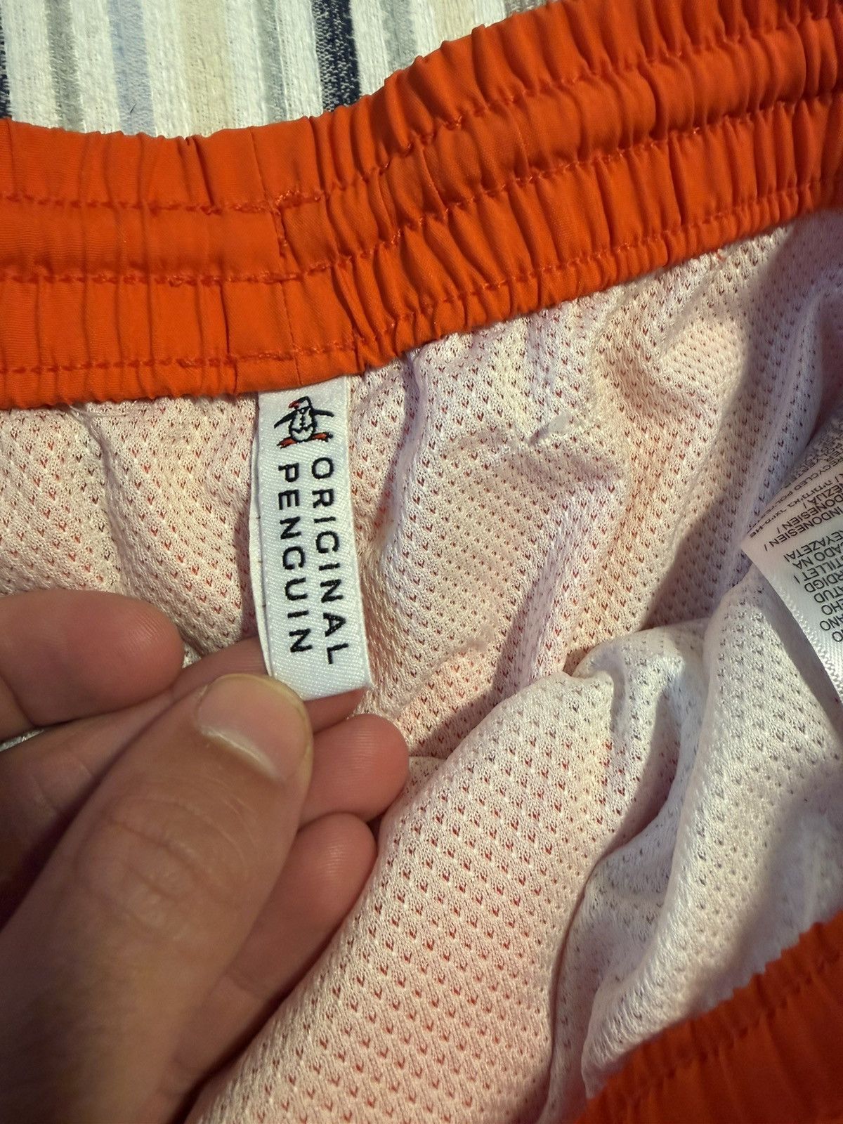 Original Penguin Original Penguin Orange Swim Shorts medium Size US 32 / EU 48 - 3 Thumbnail