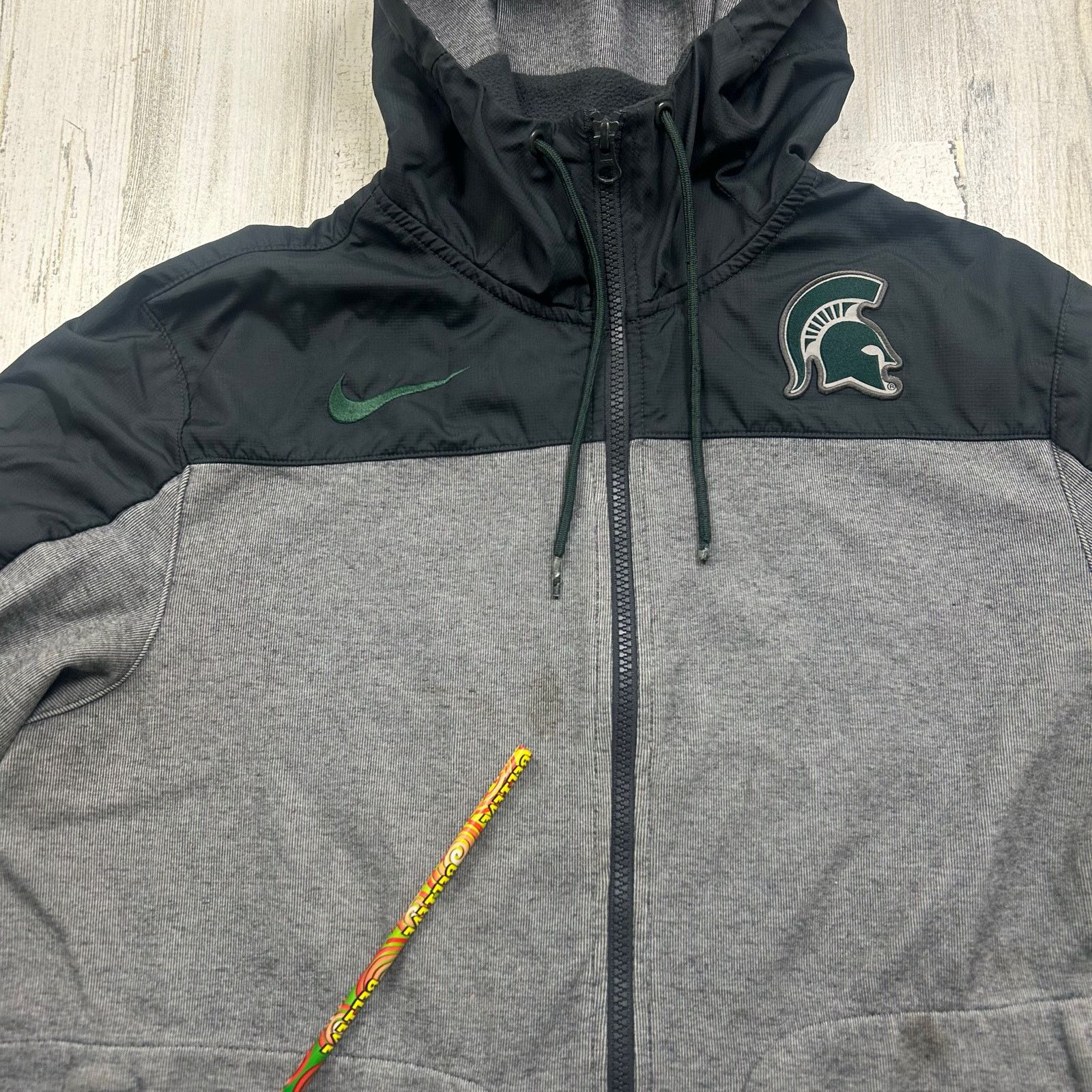Nike Nike Michigan State Spartans Zip-Up Hoodie Size US M / EU 48-50 / 2 - 4 Thumbnail