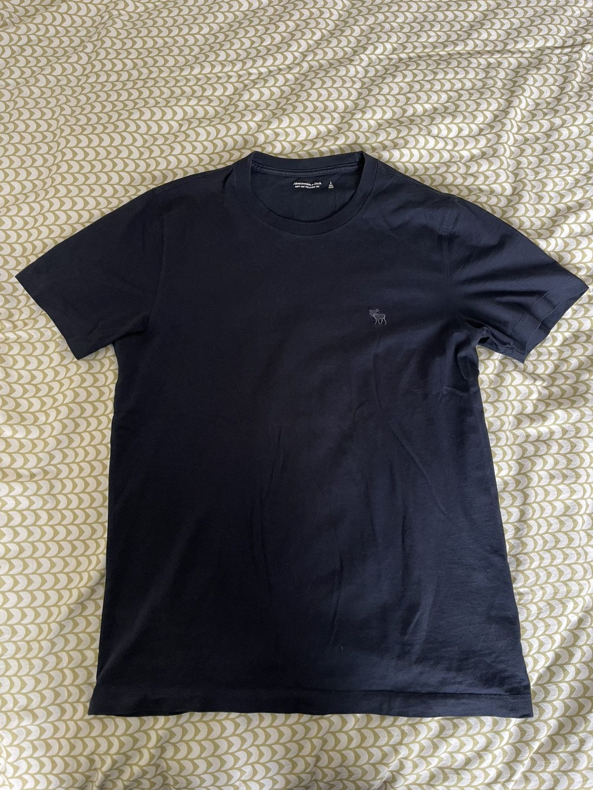 Abercrombie & Fitch Navy A&F t-shirt Size US L / EU 52-54 / 3 - 1 Thumbnail