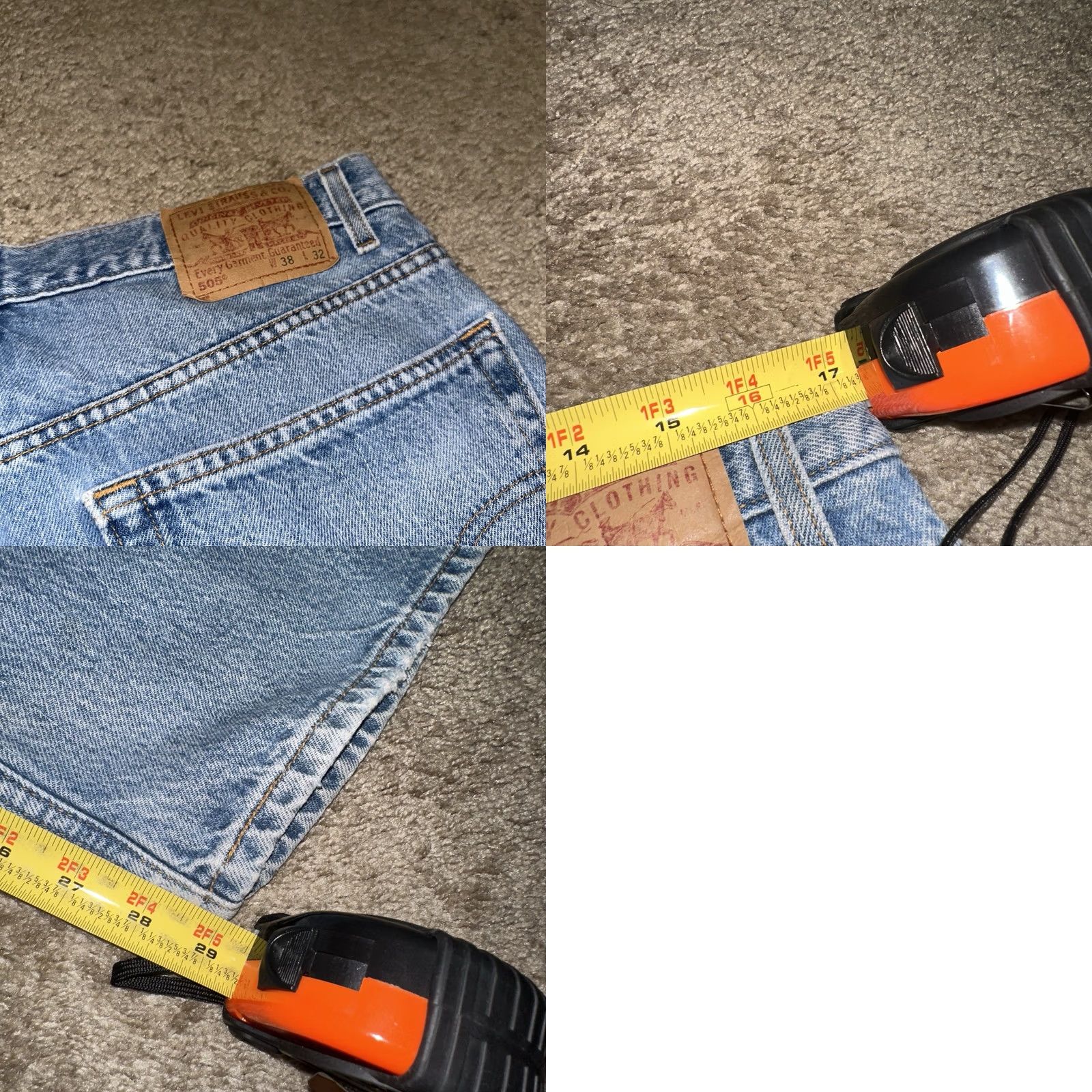 Levi's VINTAGE Levi's 505 Jeans Shirt? Size US 38 / EU 54 - 8 Thumbnail
